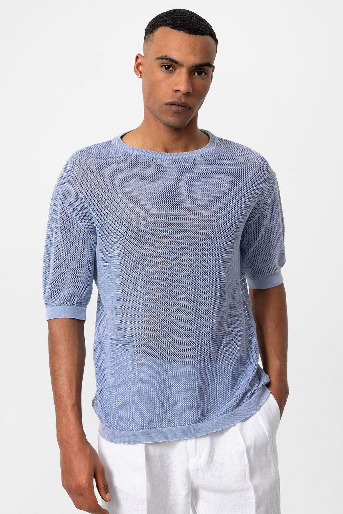 Antioch Oversize Ajurlu Erkek T-Shirt