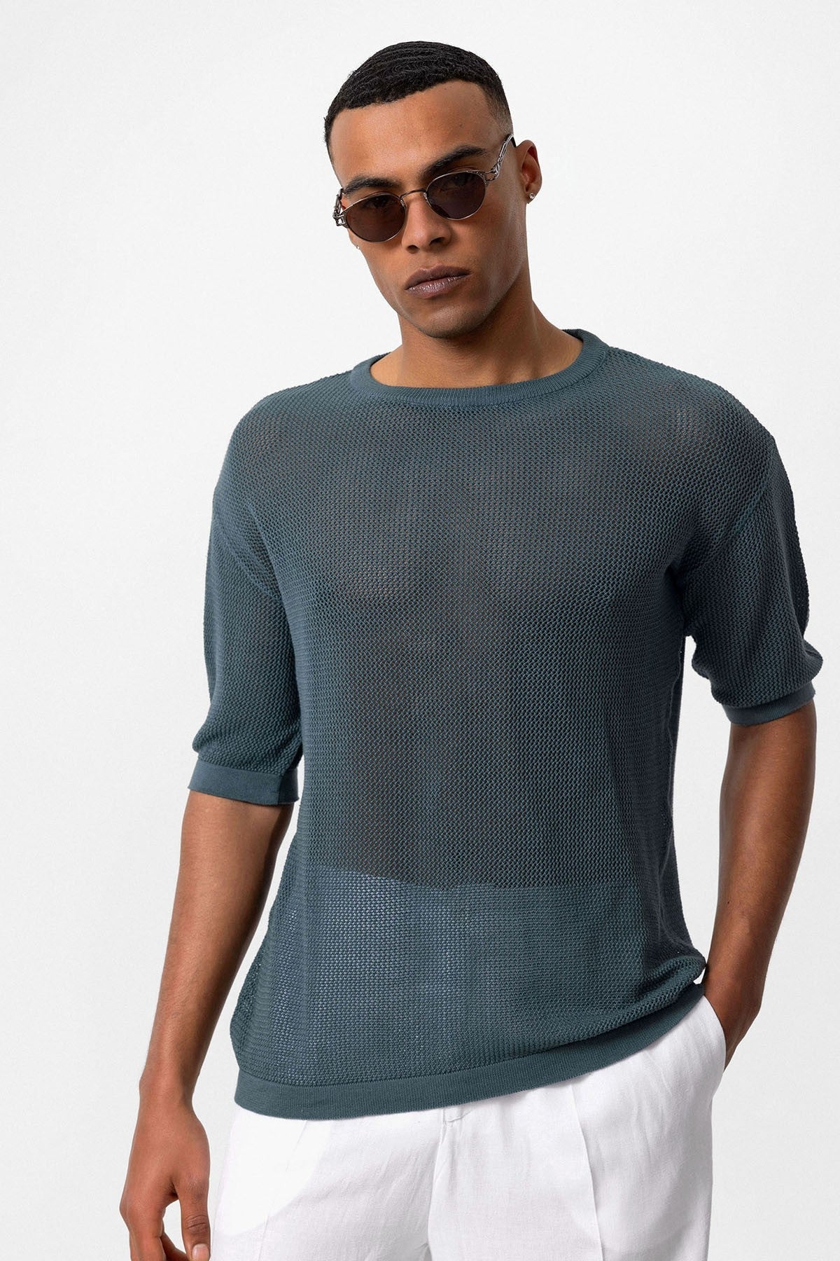 Antioch Oversize Ajurlu Erkek T-Shirt