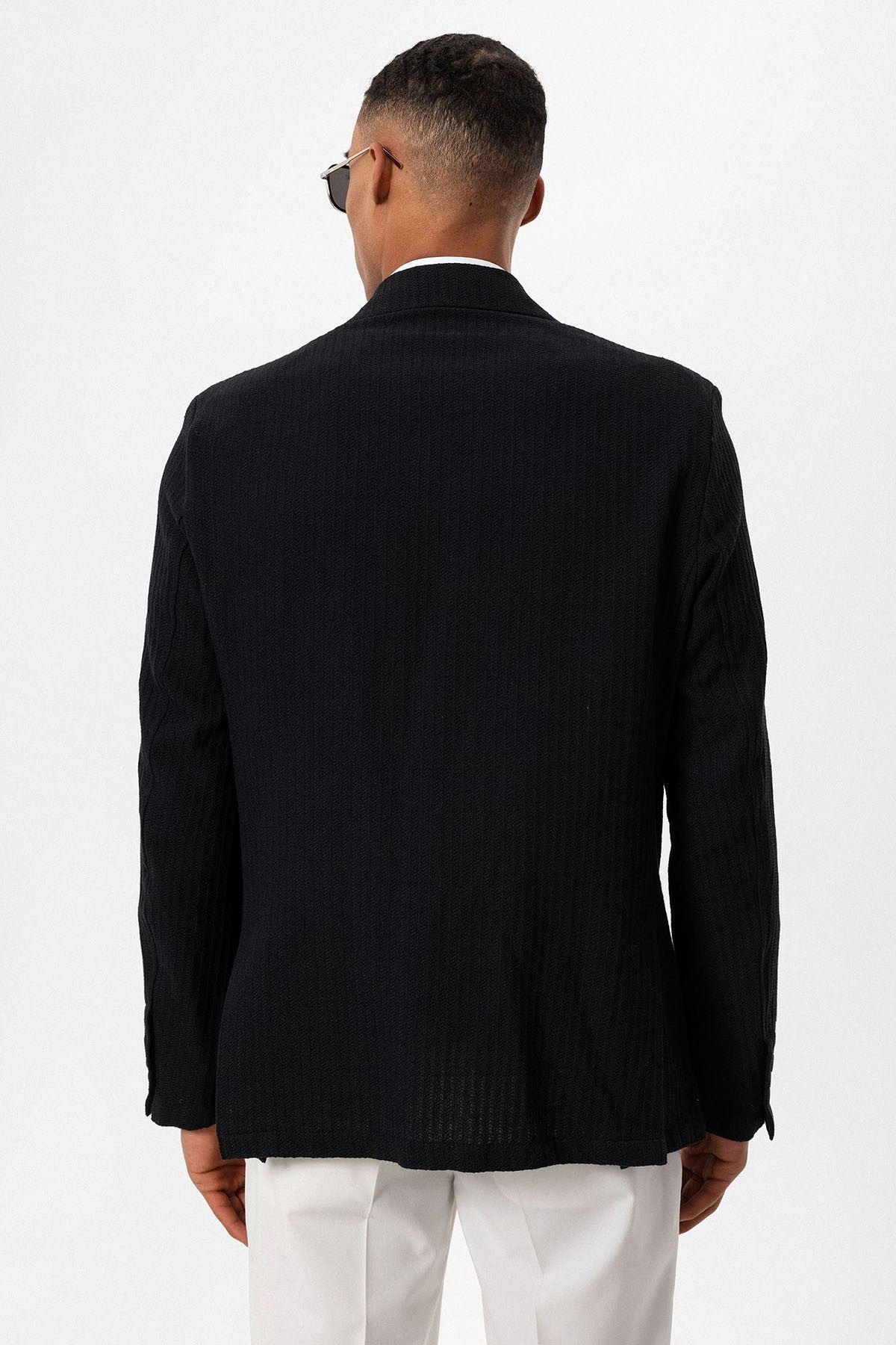Antioch Torba Cepli Astarsız Erkek Blazer Ceket
