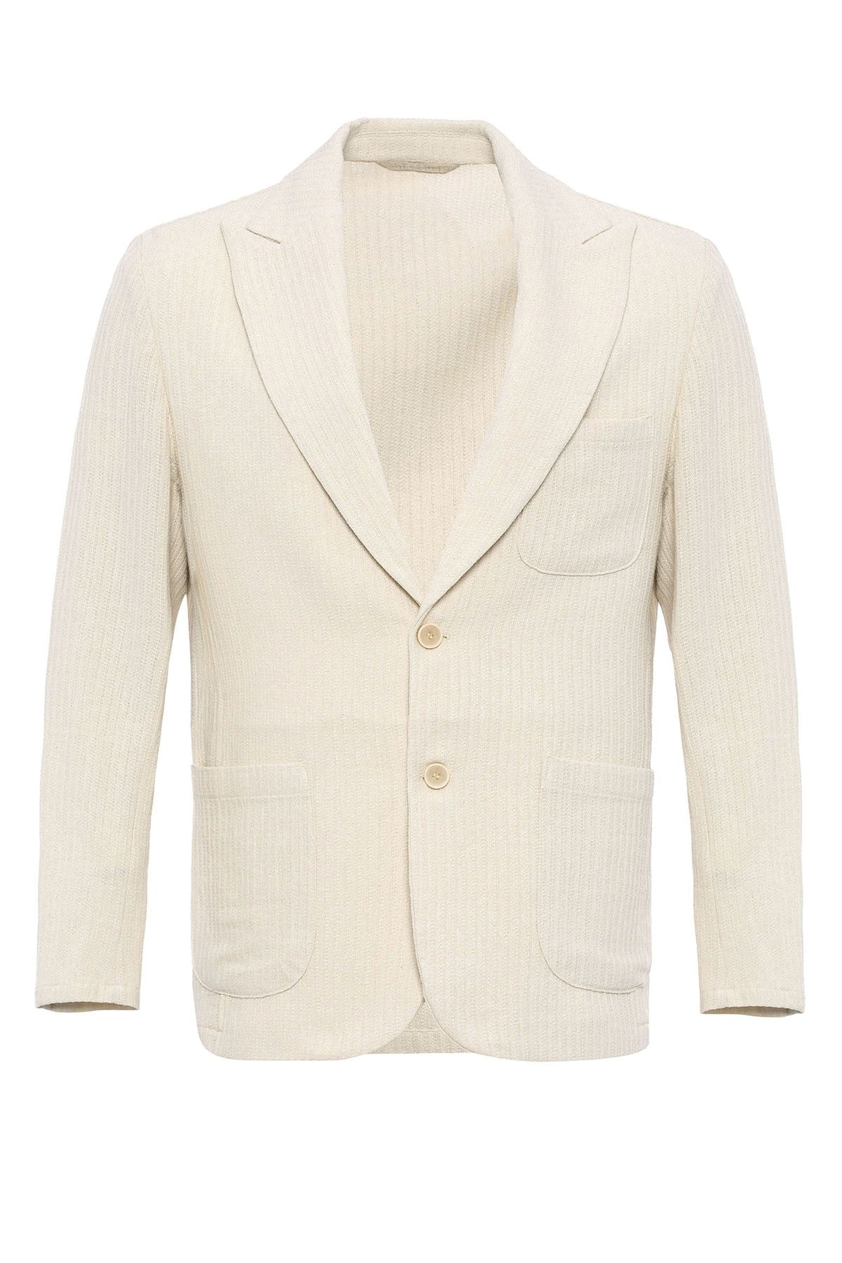 Antioch Torba Cepli Astarsız Erkek Blazer Ceket