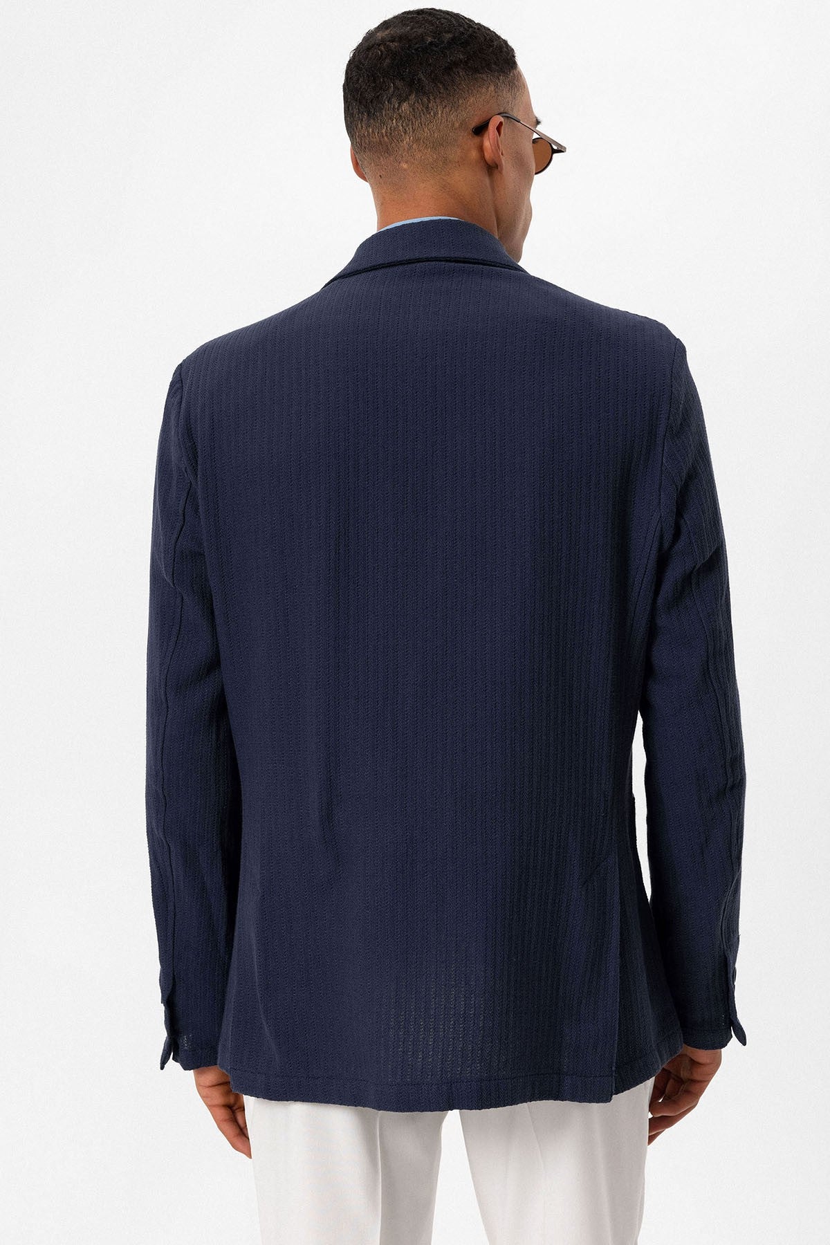 Antioch Torba Cepli Astarsız Erkek Blazer Ceket