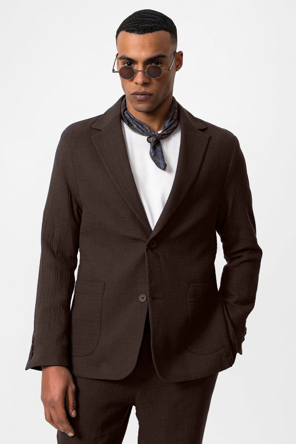 Antioch Astarsız Torba Cepli Erkek Blazer Ceket