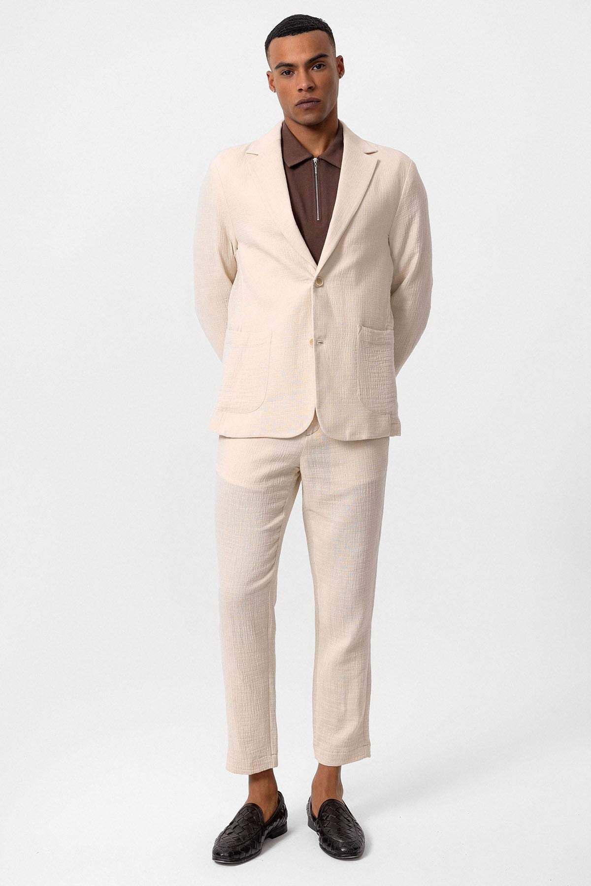 Antioch Astarsız Torba Cepli Erkek Blazer Ceket