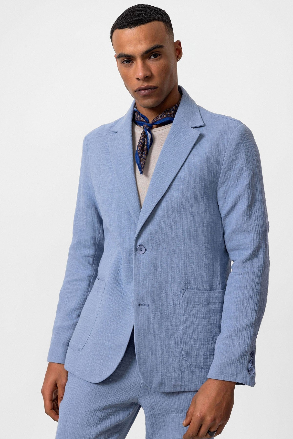 Antioch Astarsız Torba Cepli Erkek Blazer Ceket