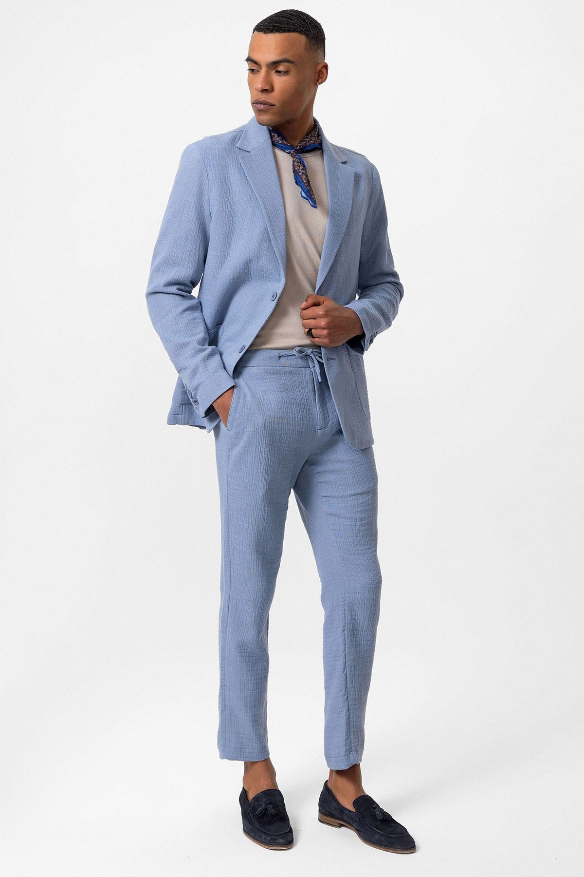 Antioch Astarsız Torba Cepli Erkek Blazer Ceket