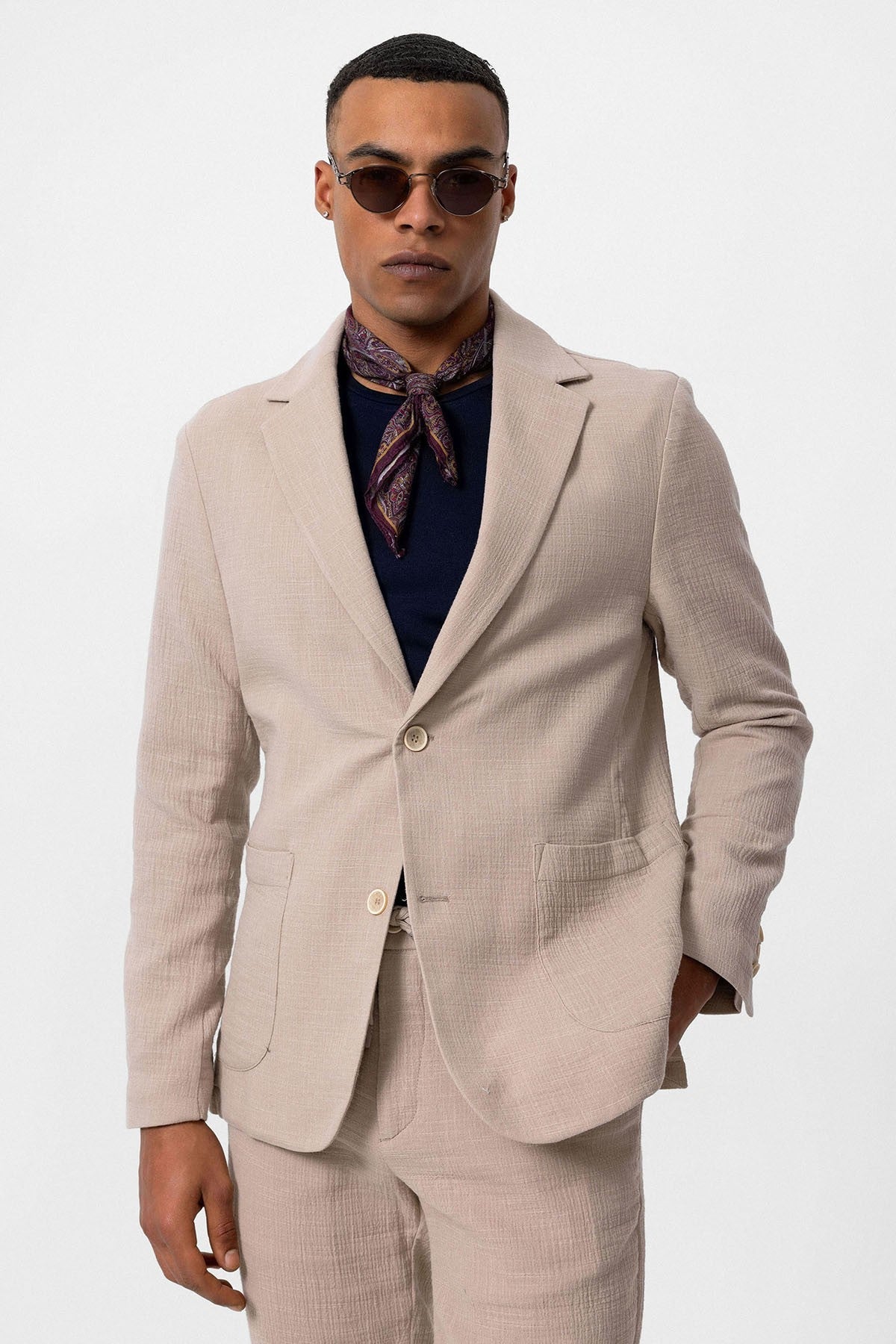 Antioch Astarsız Torba Cepli Erkek Blazer Ceket