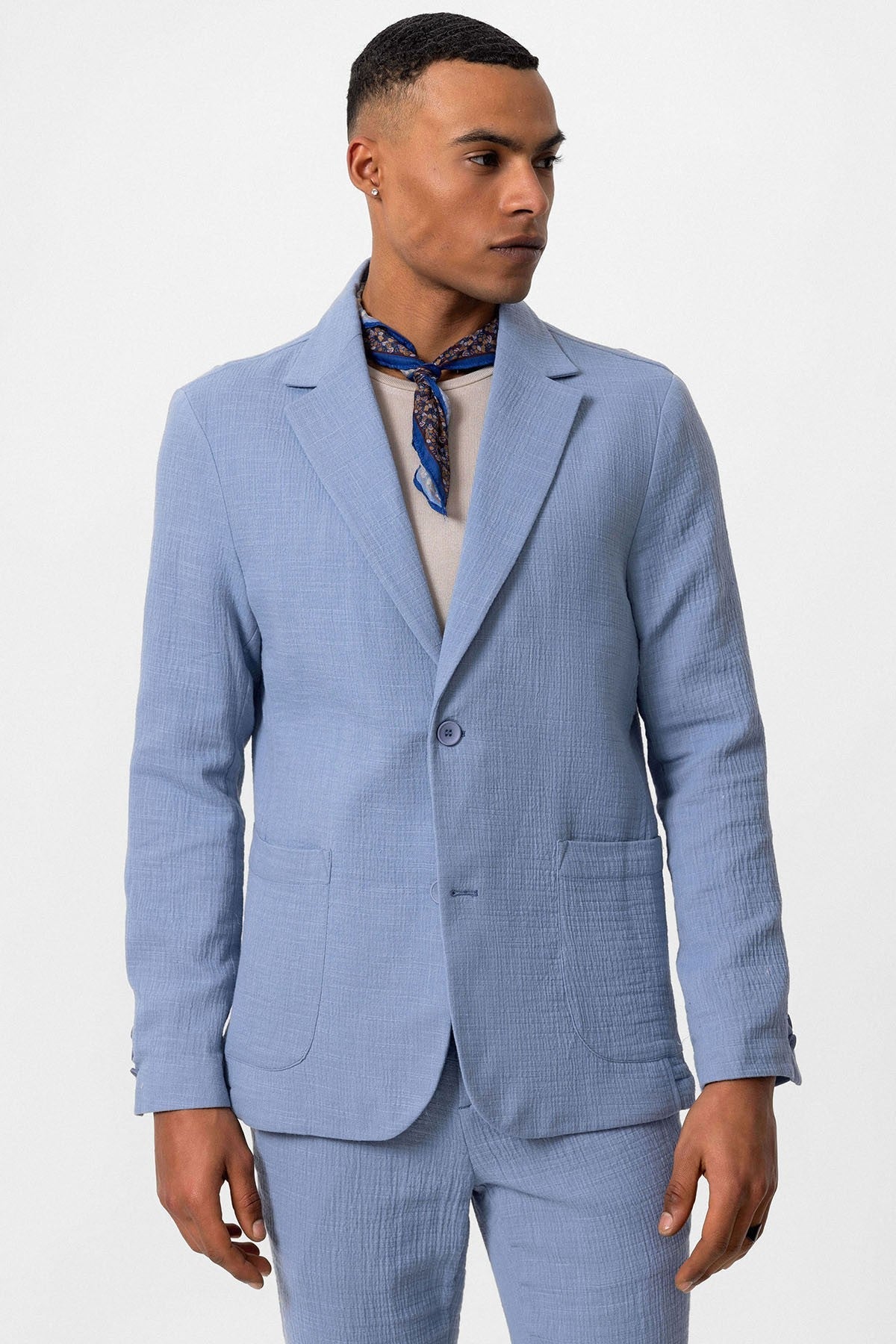 Antioch Astarsız Torba Cepli Erkek Blazer Ceket