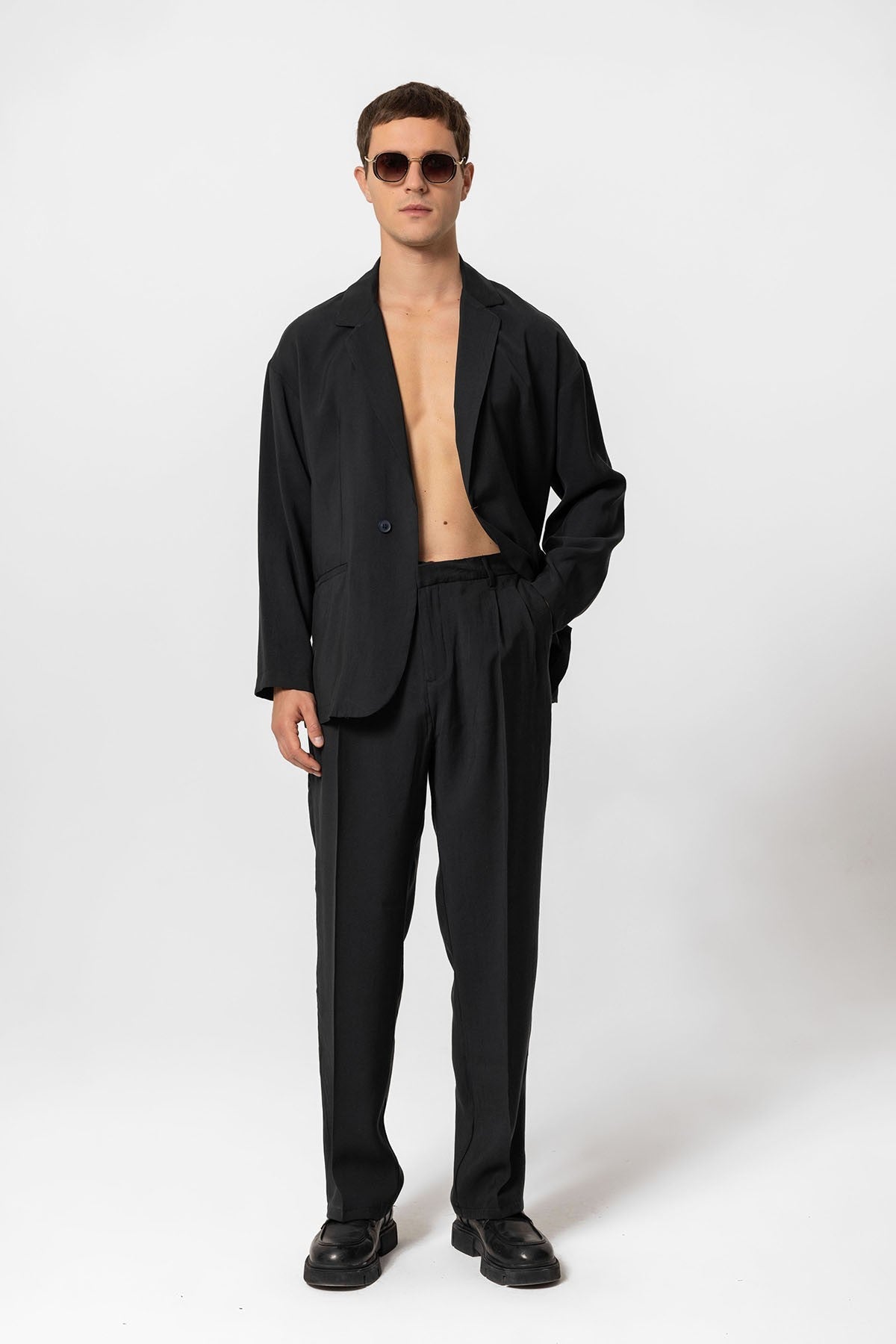 Antioch Oversize Astarsız Erkek Blazer Ceket