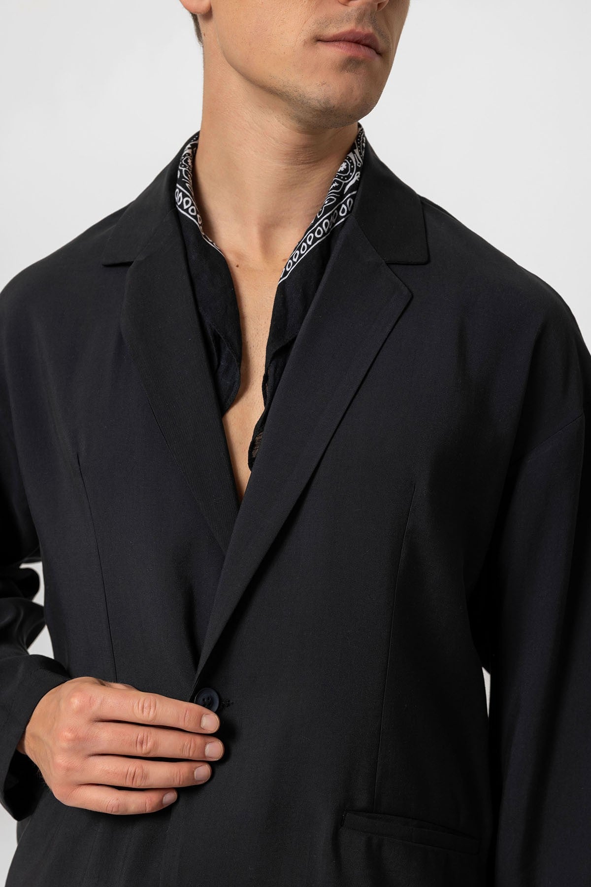Antioch Oversize Astarsız Erkek Blazer Ceket