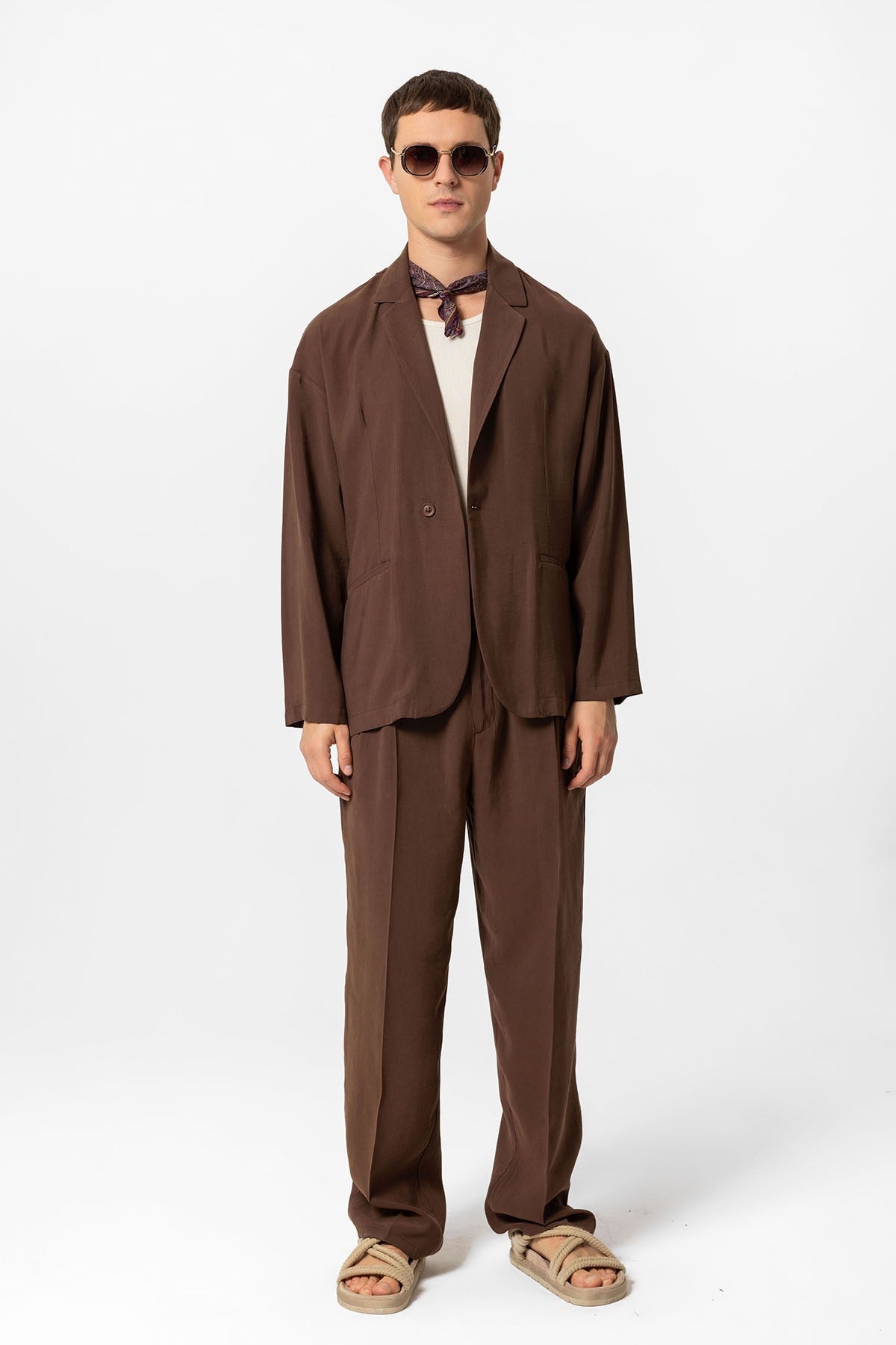 Antioch Oversize Astarsız Erkek Blazer Ceket