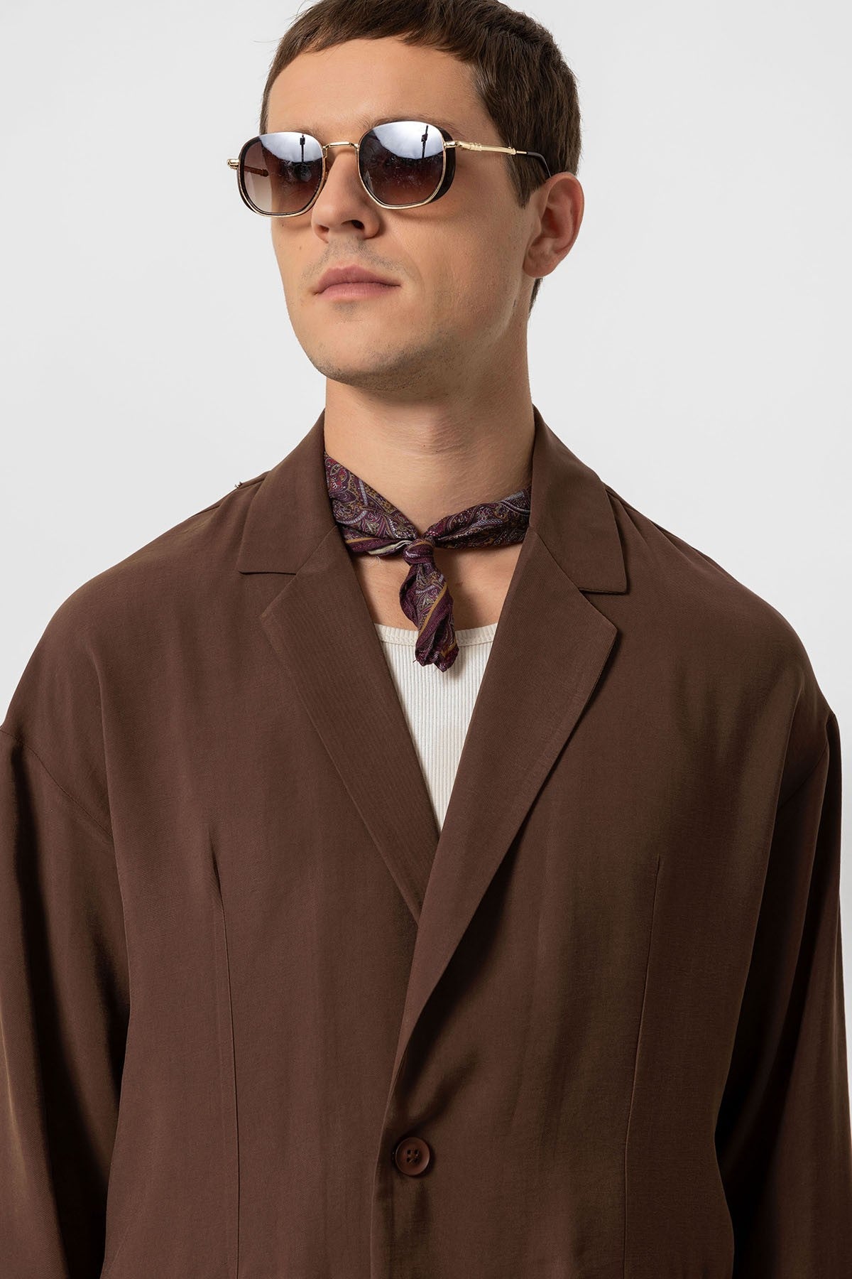 Antioch Oversize Astarsız Erkek Blazer Ceket
