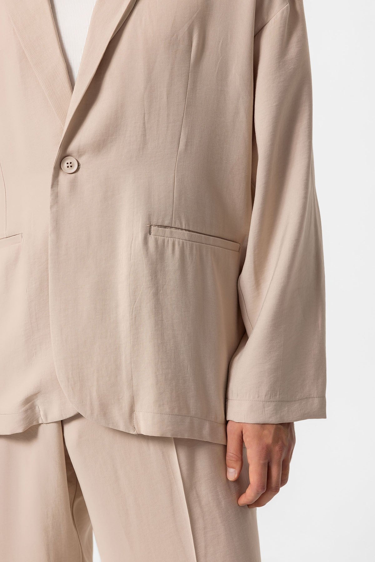Antioch Oversize Astarsız Erkek Blazer Ceket