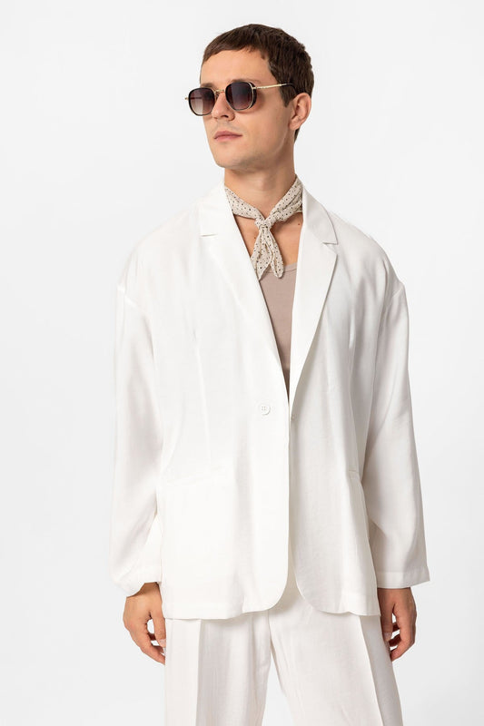 Antioch Oversize Astarsız Erkek Blazer Ceket