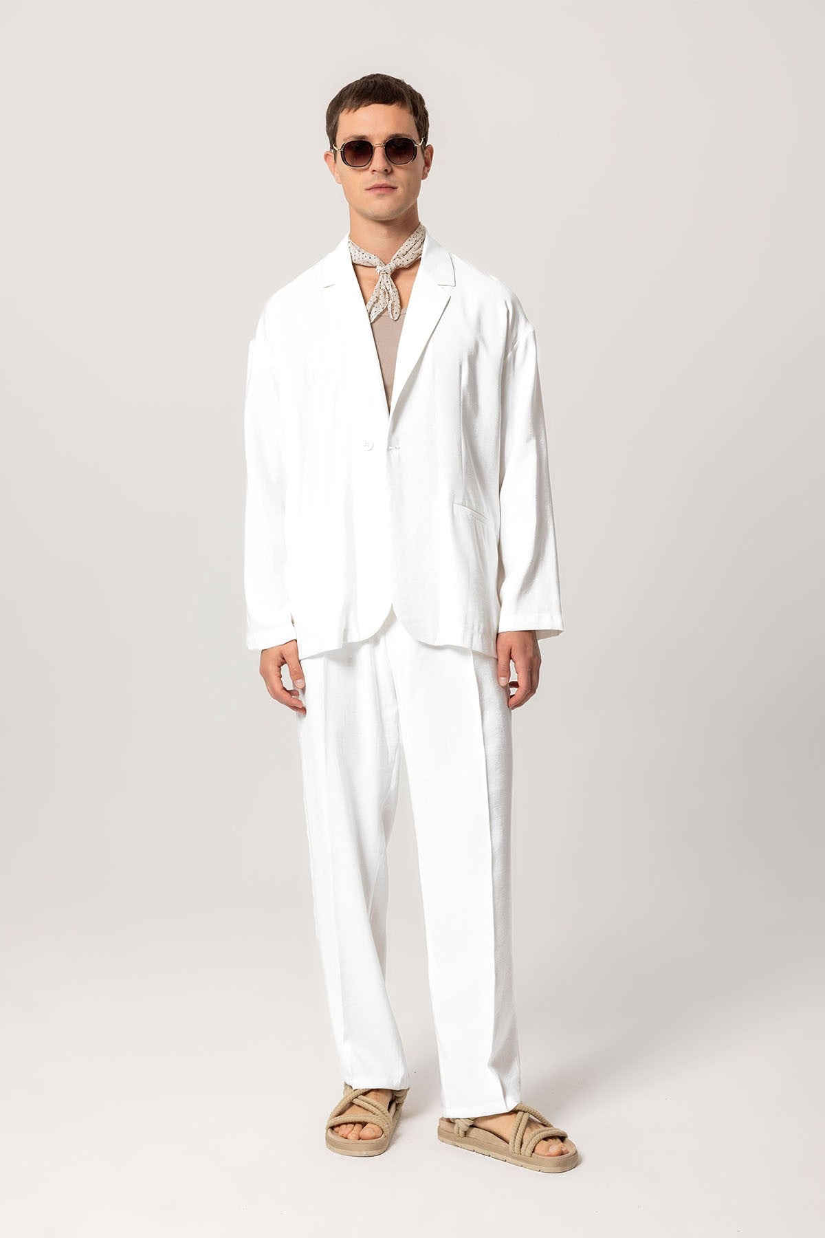 Antioch Oversize Astarsız Erkek Blazer Ceket