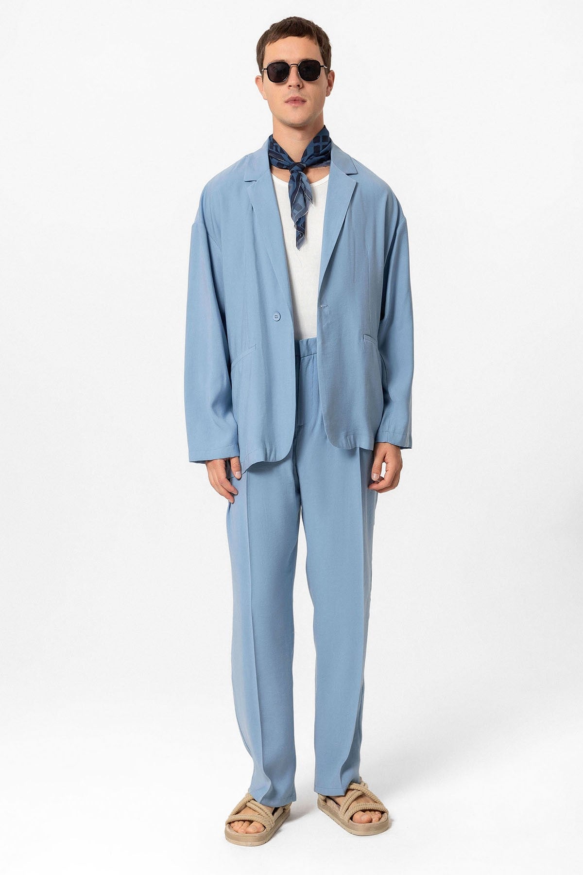Antioch Oversize Astarsız Erkek Blazer Ceket
