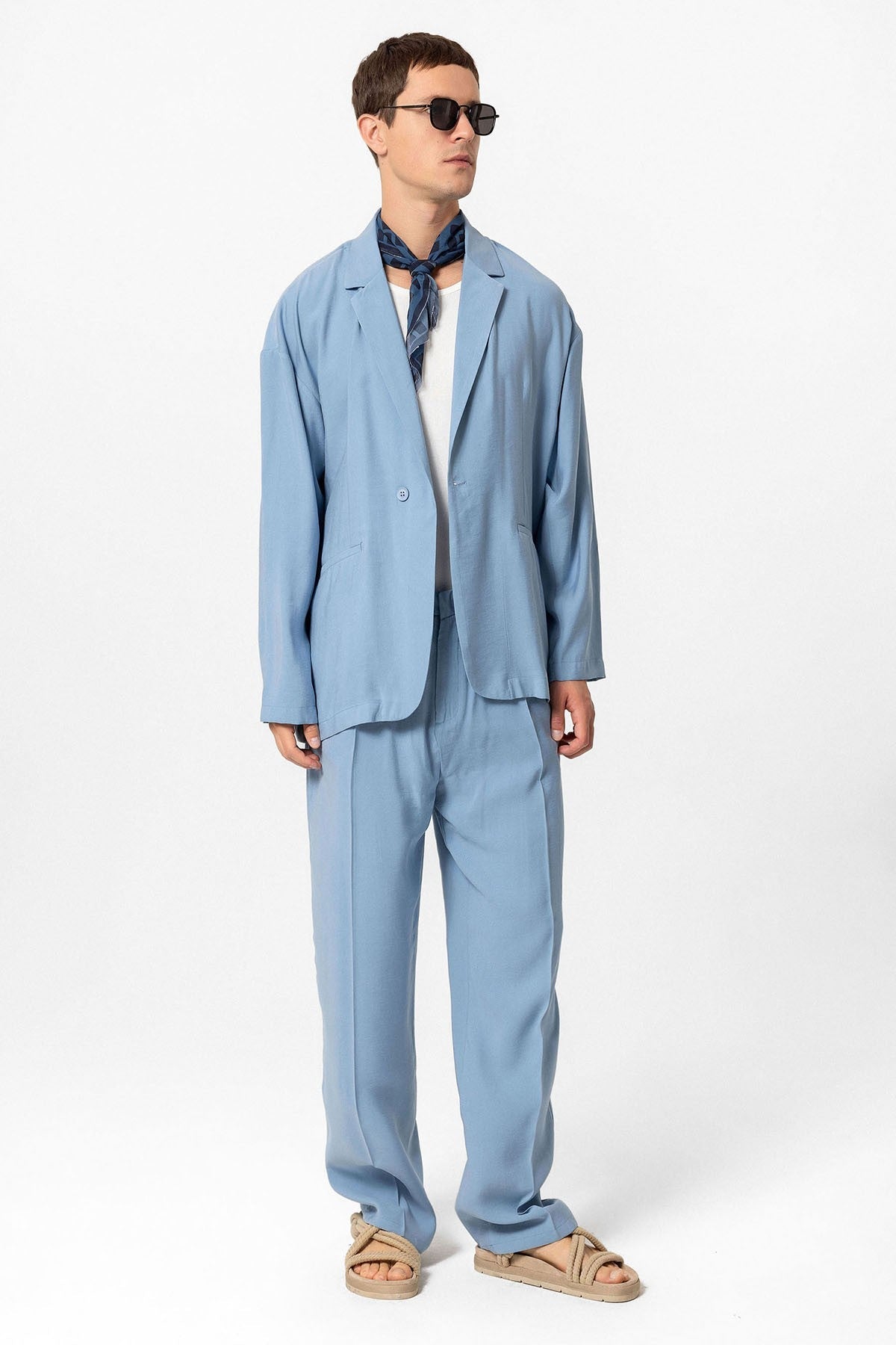 Antioch Oversize Astarsız Erkek Blazer Ceket