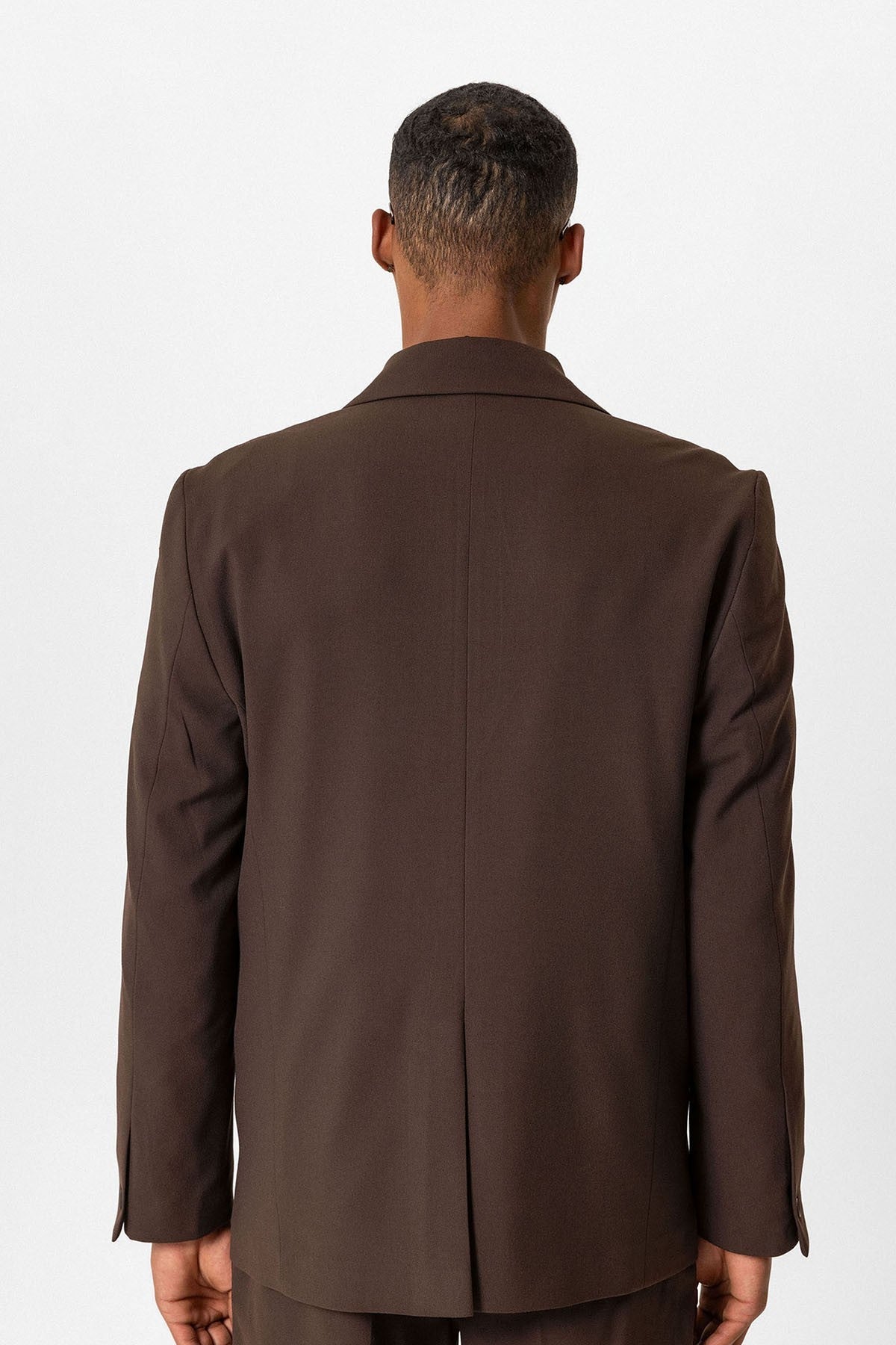 Antioch Tek Düğme Relaxed Erkek Blazer Ceket