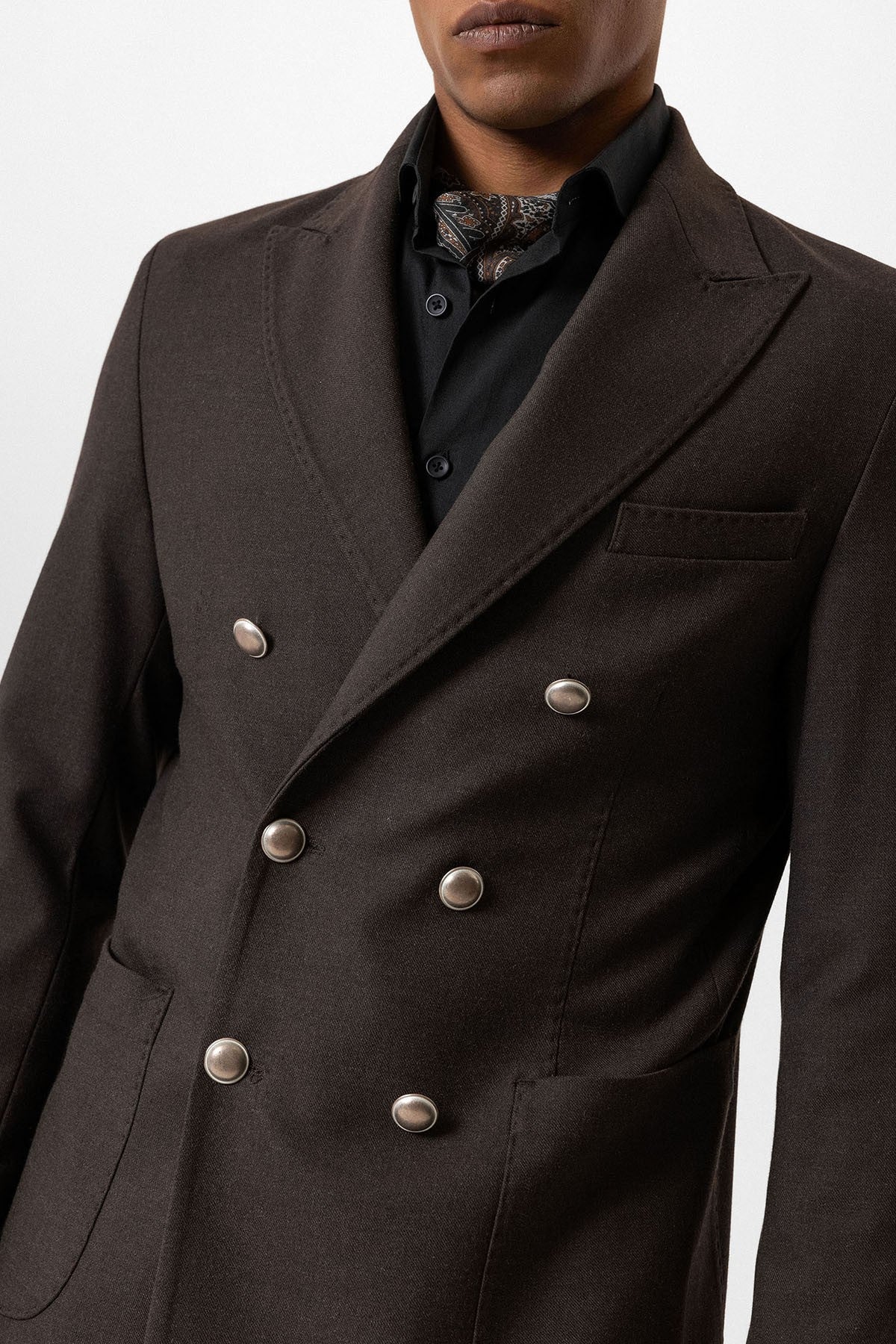 Antioch Astarsız Kruvaze Erkek Blazer Ceket
