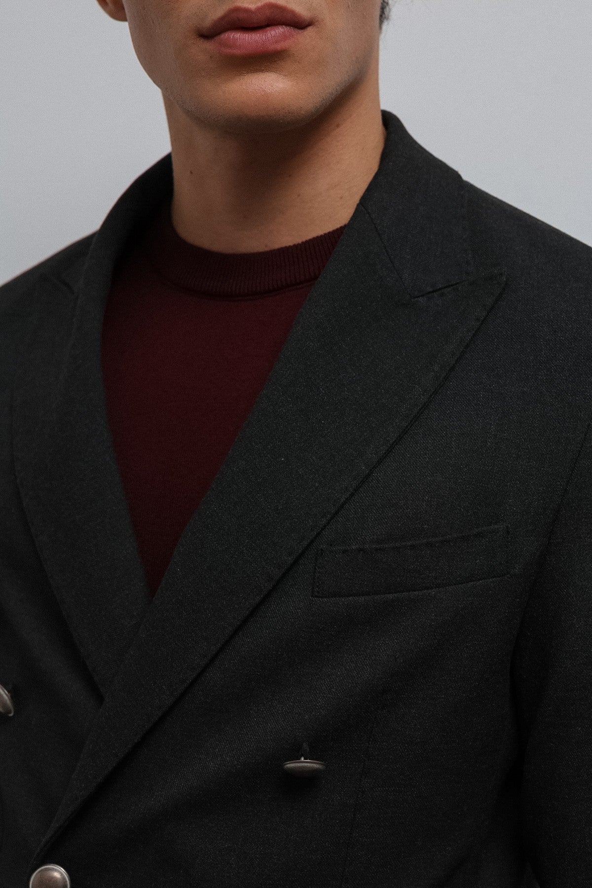 Antioch Astarsız Kruvaze Erkek Blazer Ceket
