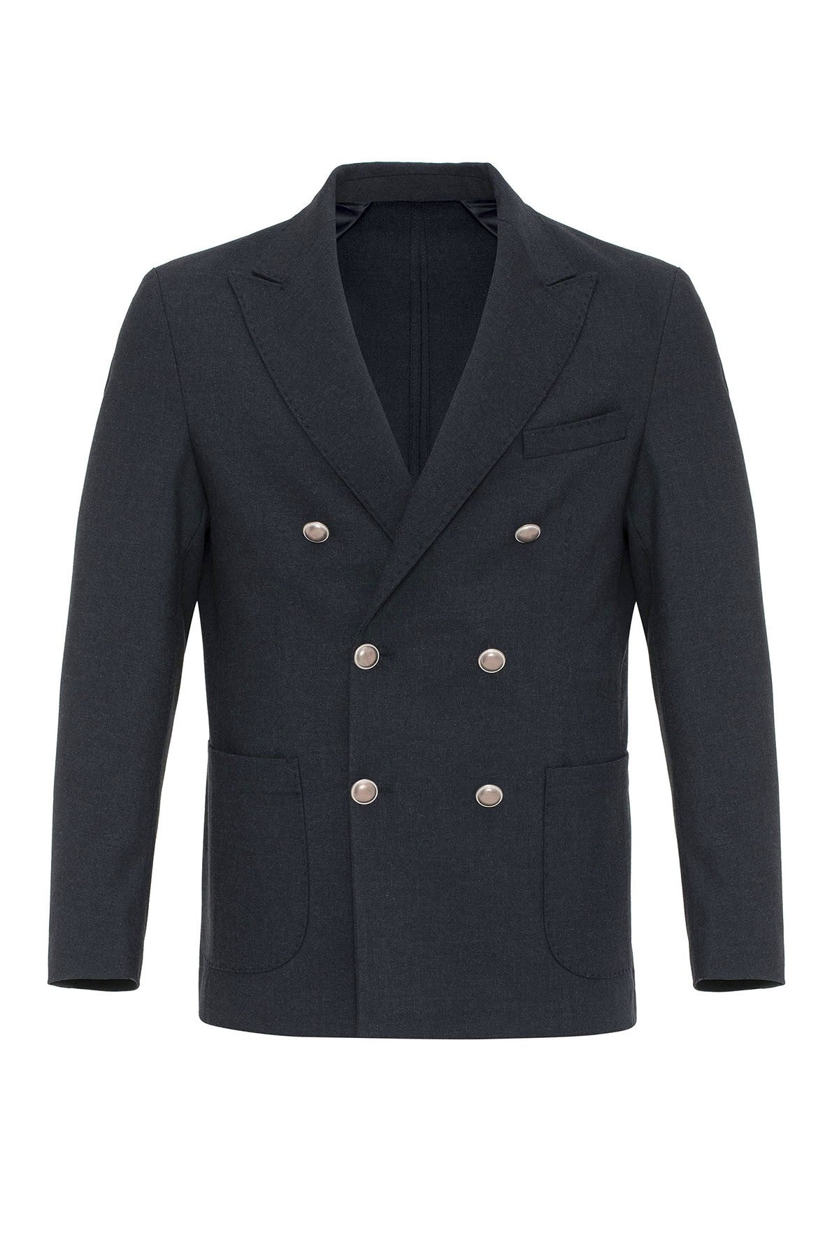 Antioch Astarsız Kruvaze Erkek Blazer Ceket