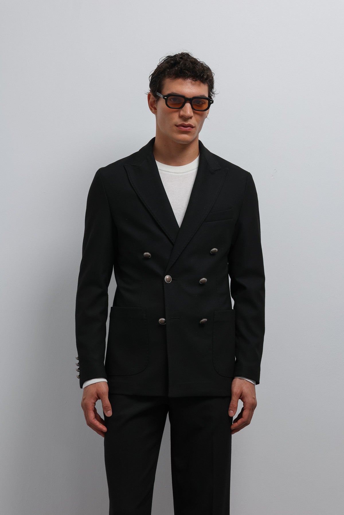 Antioch Astarsız Kruvaze Erkek Blazer Ceket