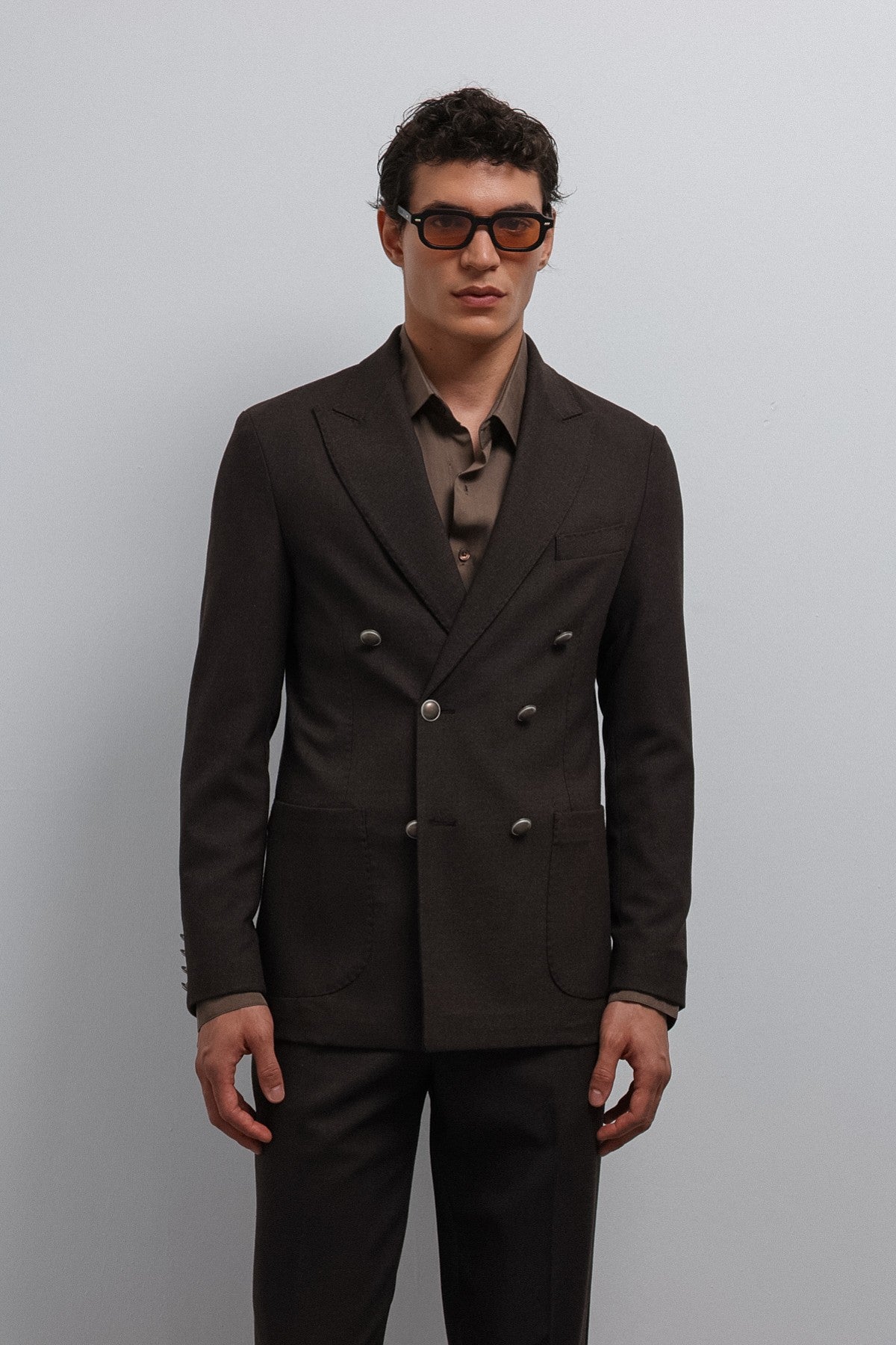 Antioch Astarsız Kruvaze Erkek Blazer Ceket