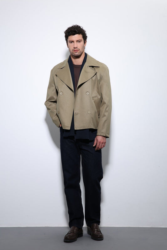 Antioch Crop Fit Erkek Trençkot