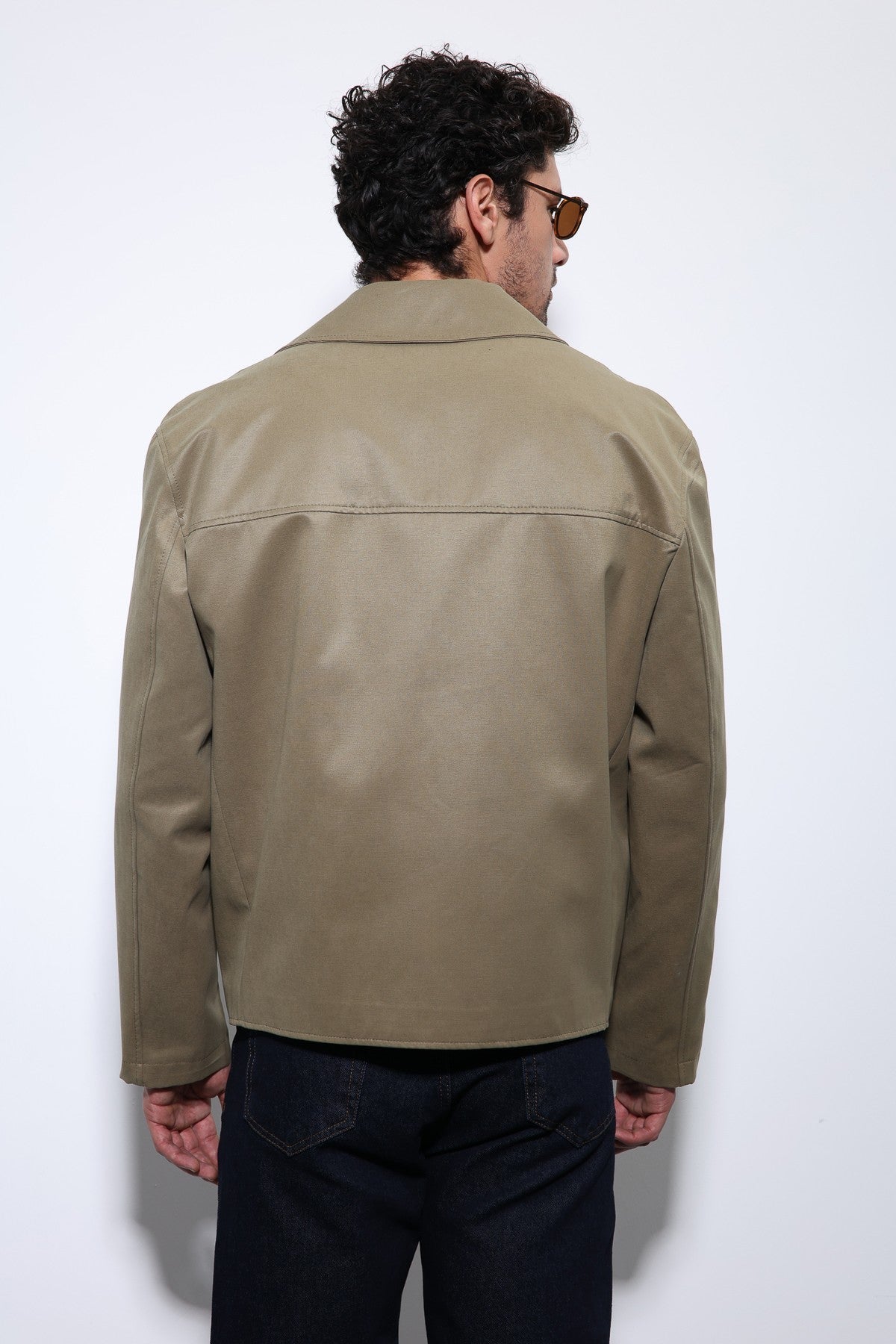 Antioch Crop Fit Erkek Trençkot