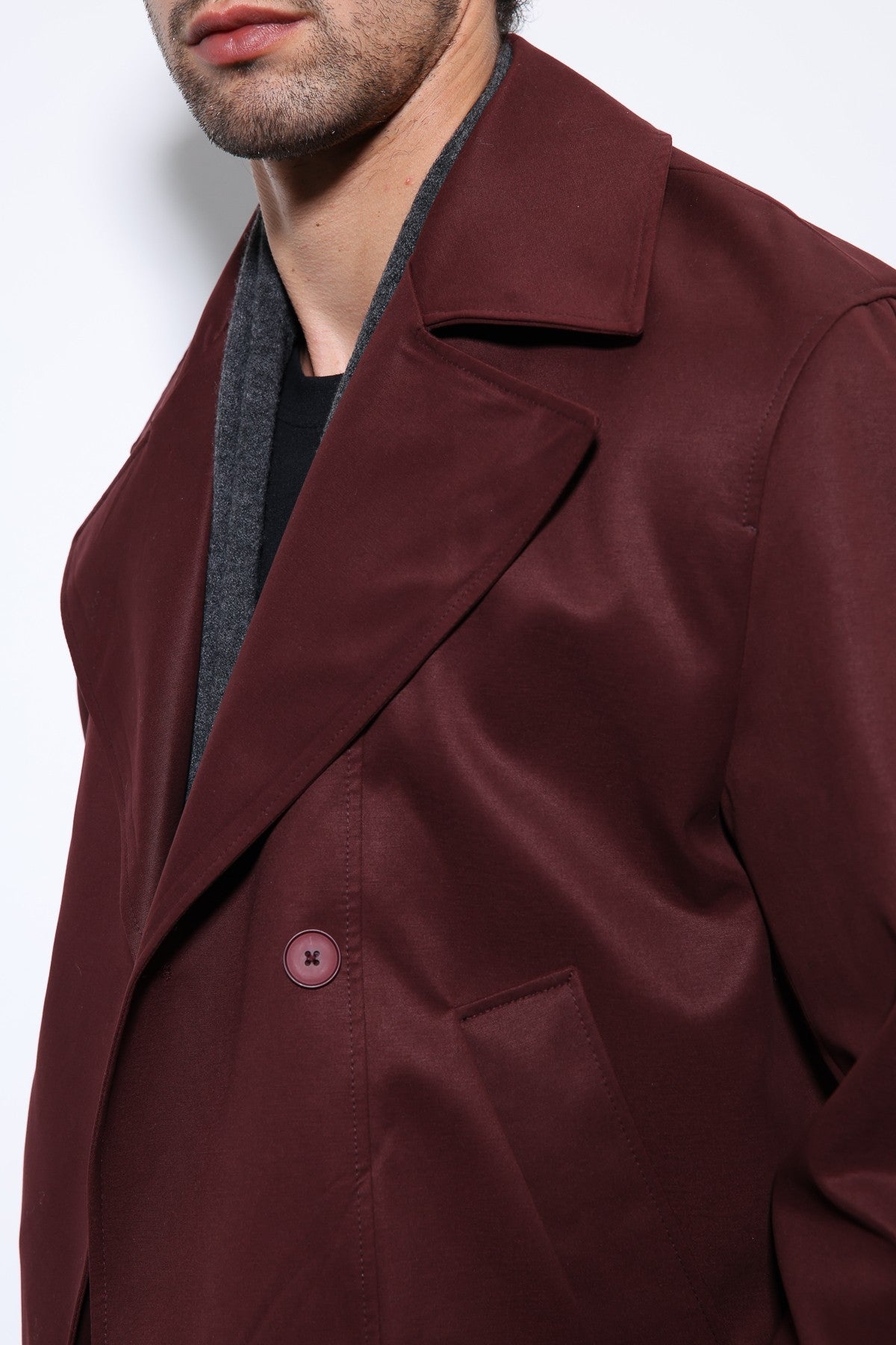 Antioch Crop Fit Erkek Trençkot