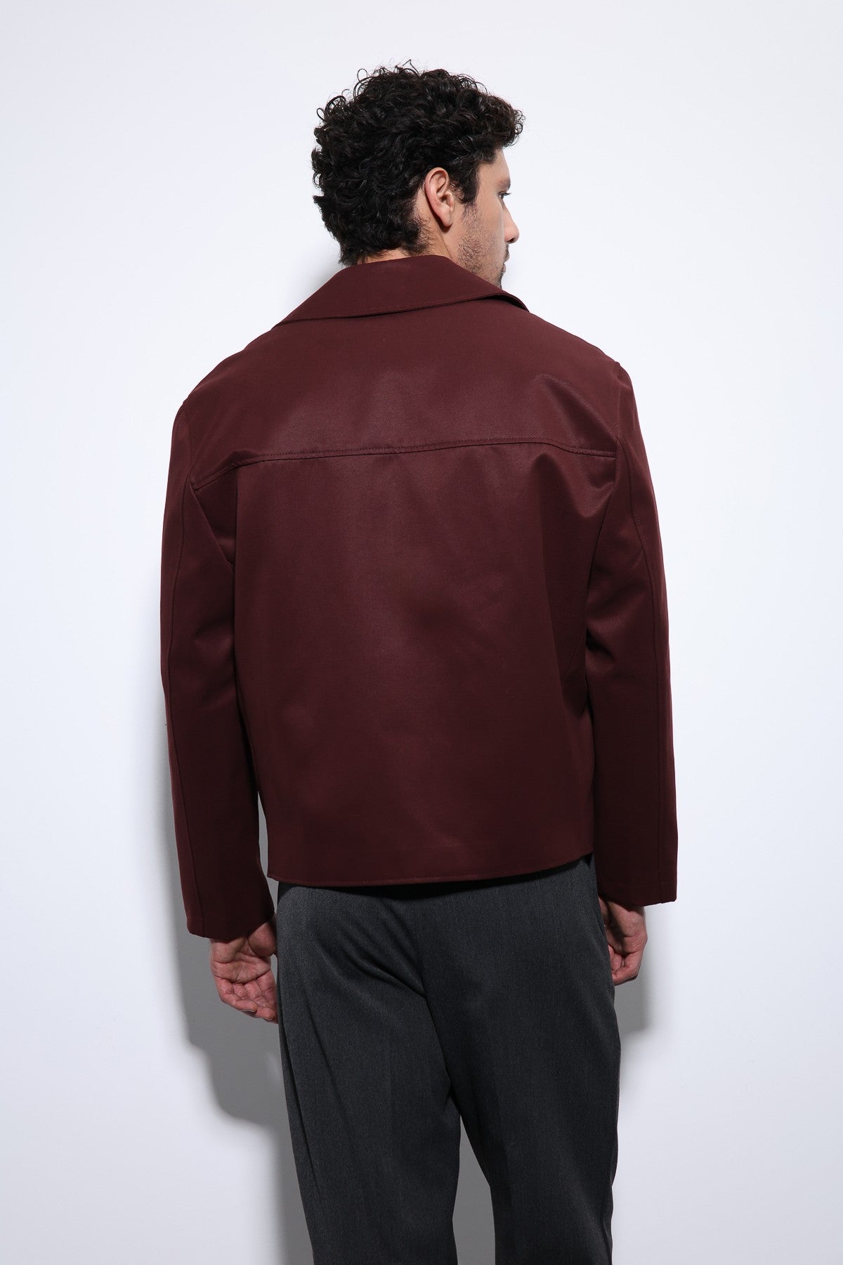 Antioch Crop Fit Erkek Trençkot