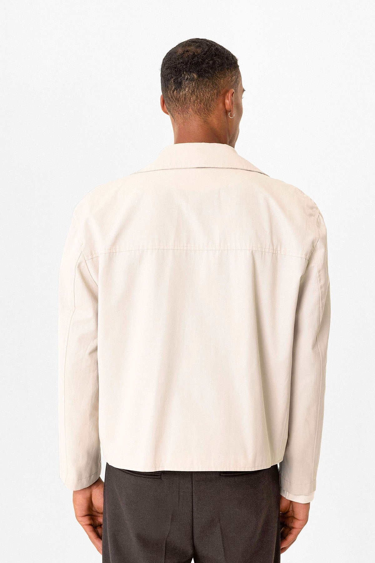 Antioch Crop Fit Erkek Trençkot
