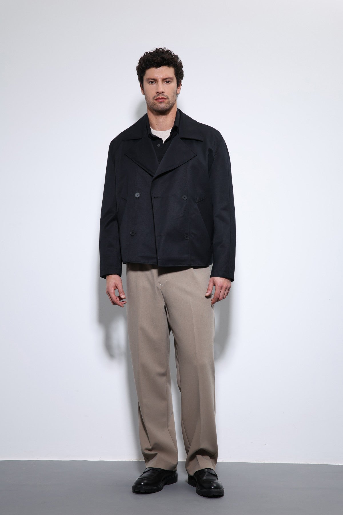 Antioch Crop Fit Erkek Trençkot