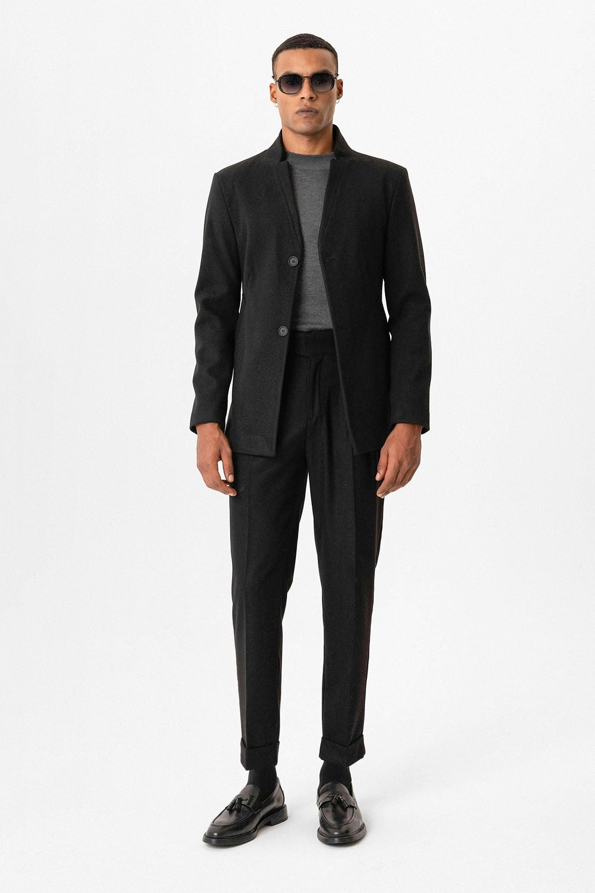 Antioch Slim Fit Dik Yaka Erkek Kaban