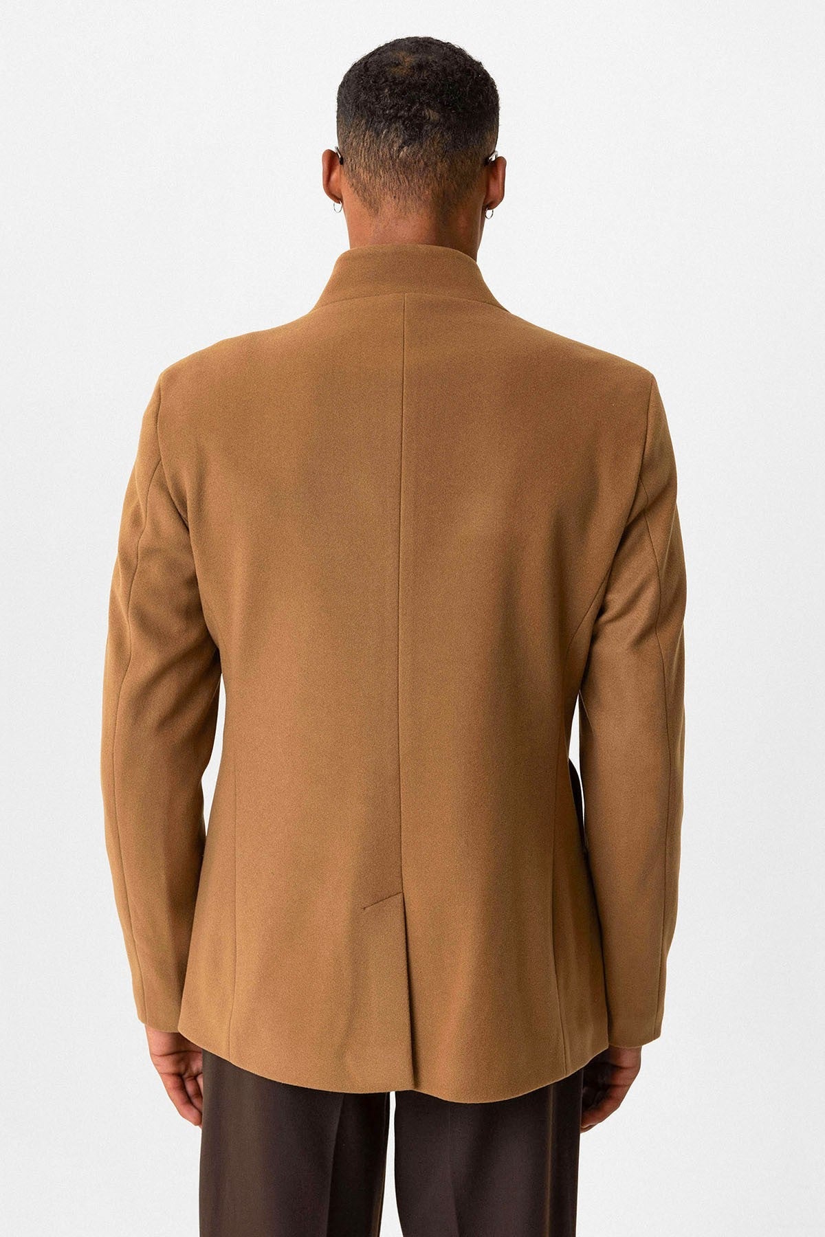 Antioch Slim Fit Dik Yaka Erkek Kaban