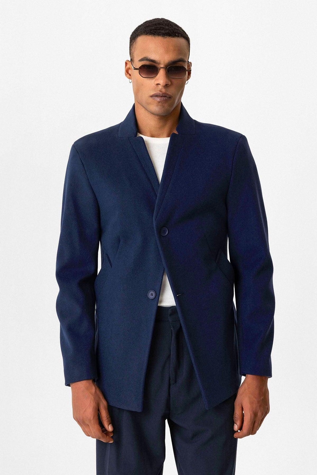 Antioch Slim Fit Dik Yaka Erkek Kaban