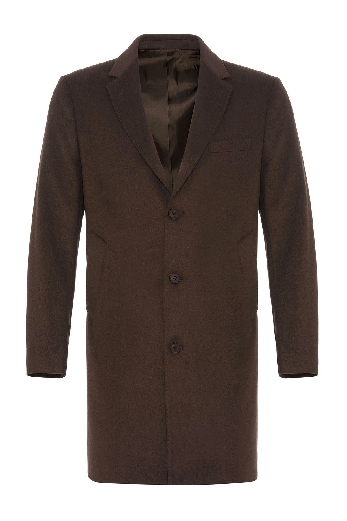 Antioch Slim Fit Ceket Yaka Erkek Kaban