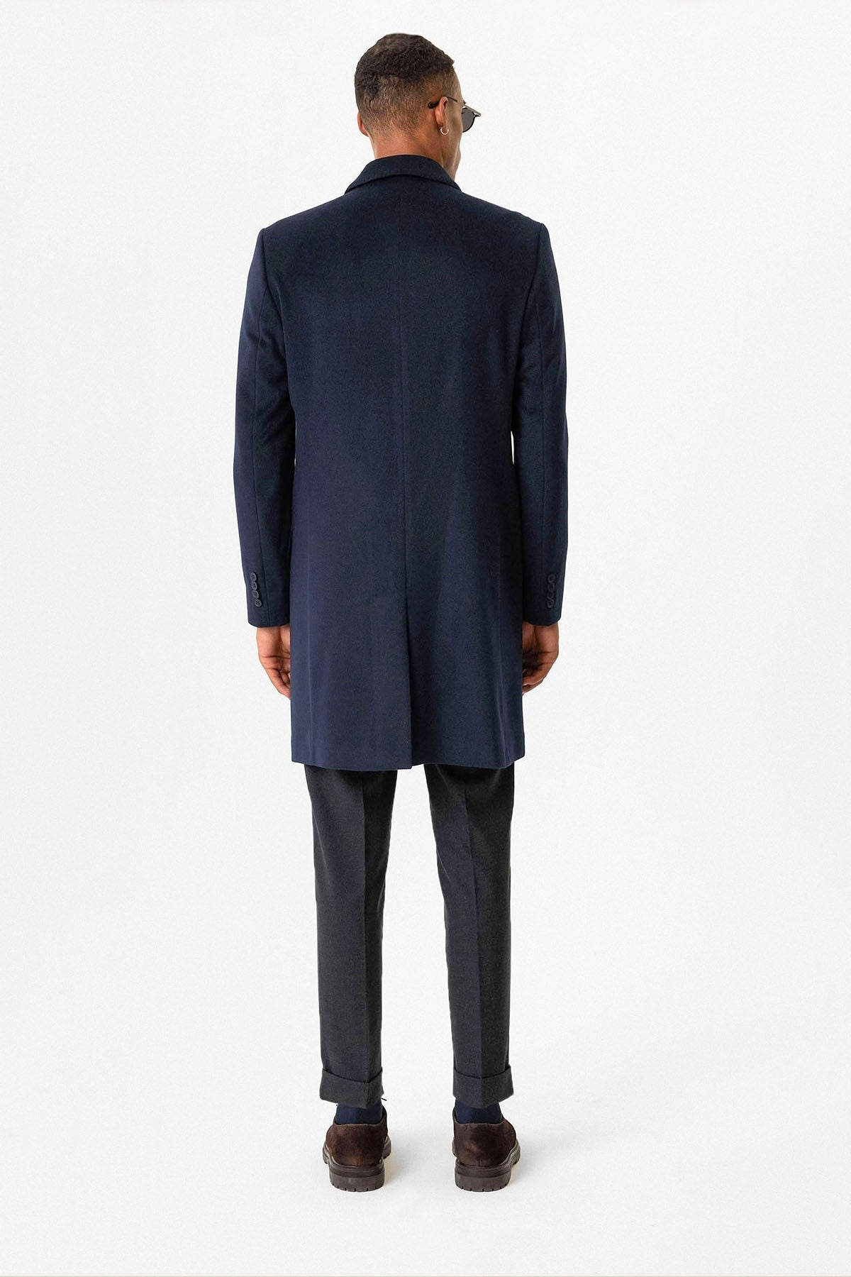 Antioch Slim Fit Ceket Yaka Erkek Kaban
