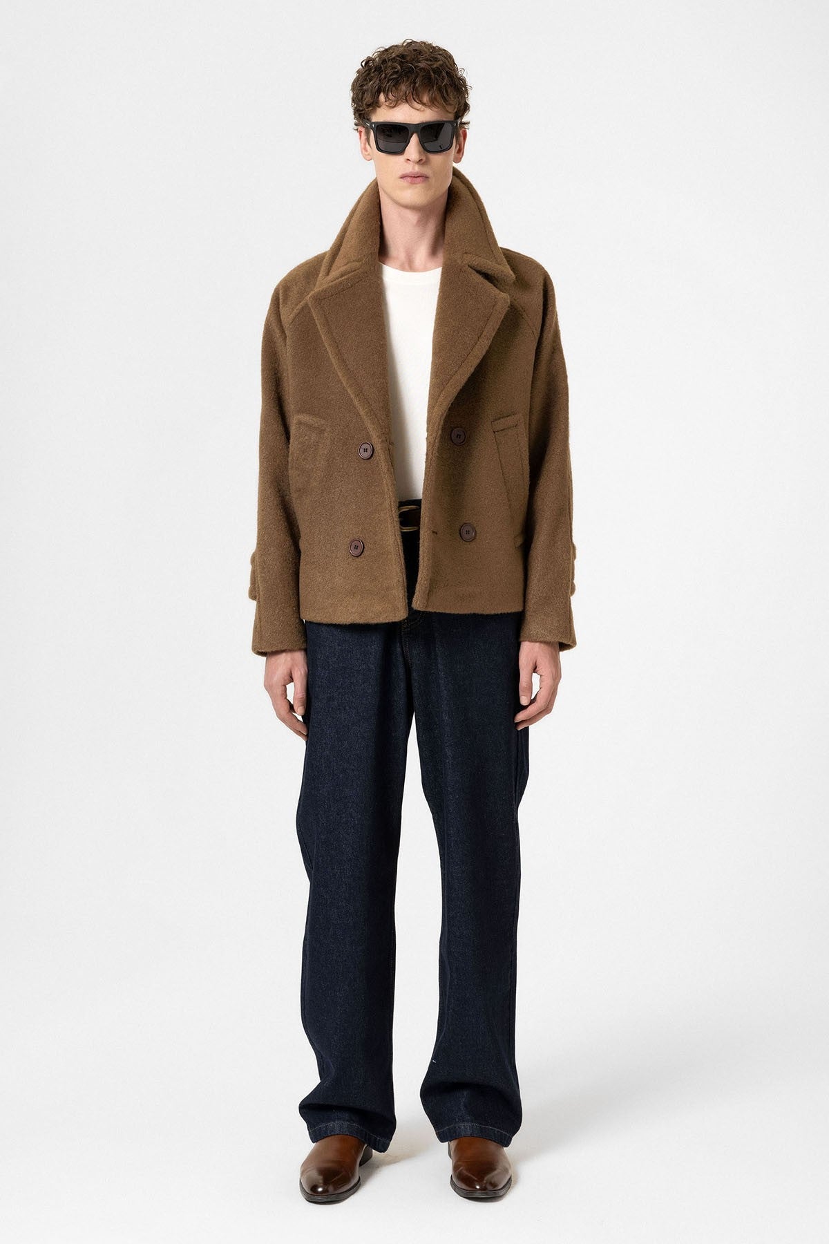 Antioch Kruvaze Crop Fit Erkek Mont