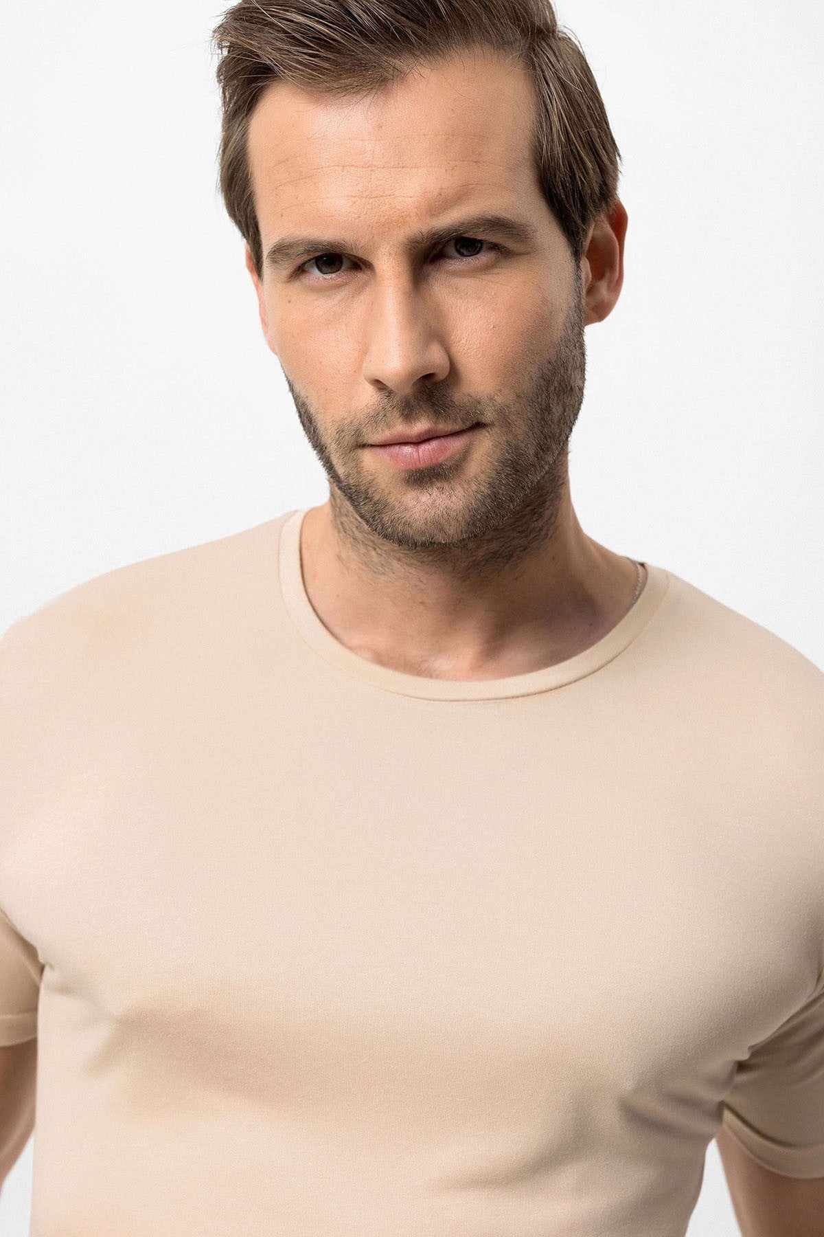 Antioch Bisiklet Yaka Slim Fit Erkek T-Shirt
