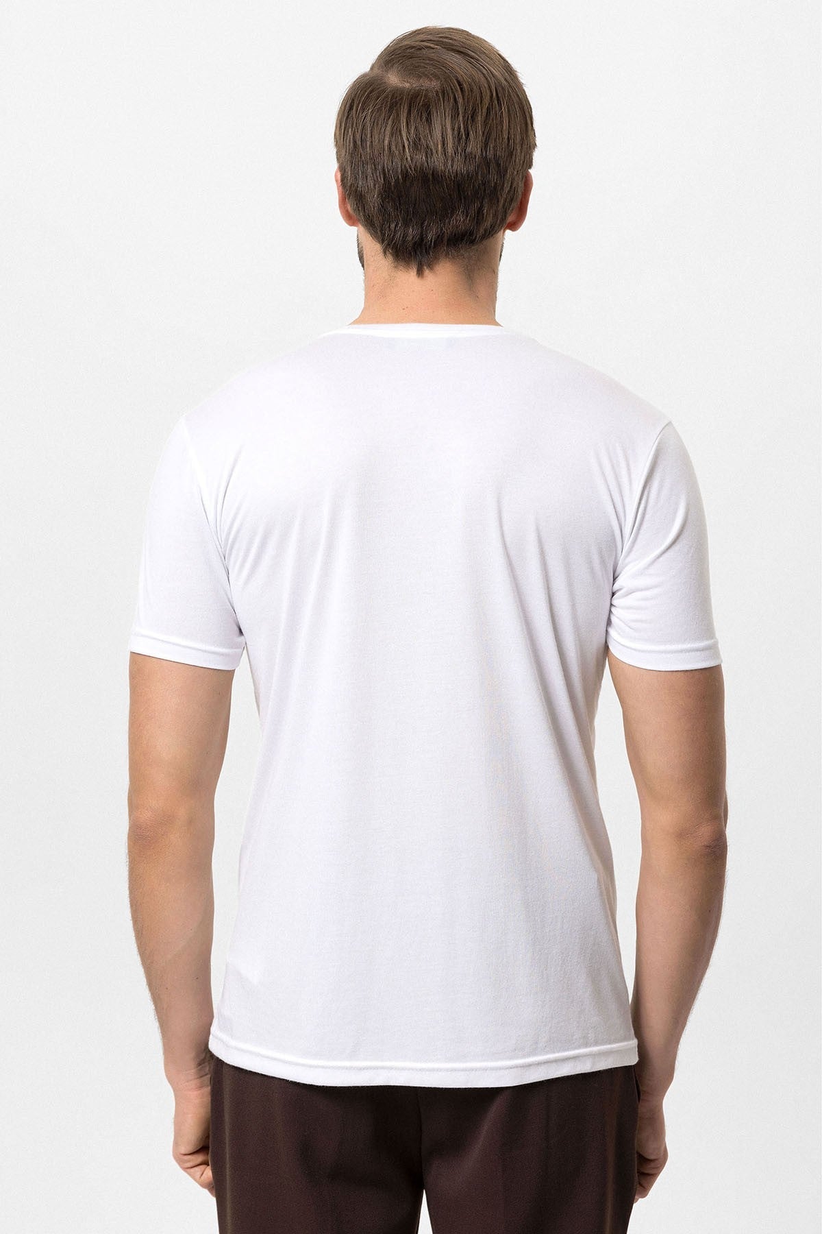 Antioch Bisiklet Yaka Slim Fit Erkek T-Shirt