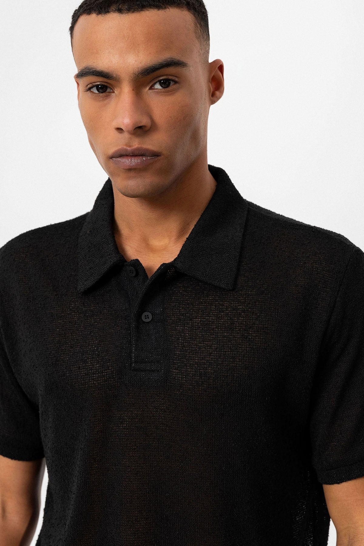 Antioch Polo Yaka Örme Erkek T-Shirt