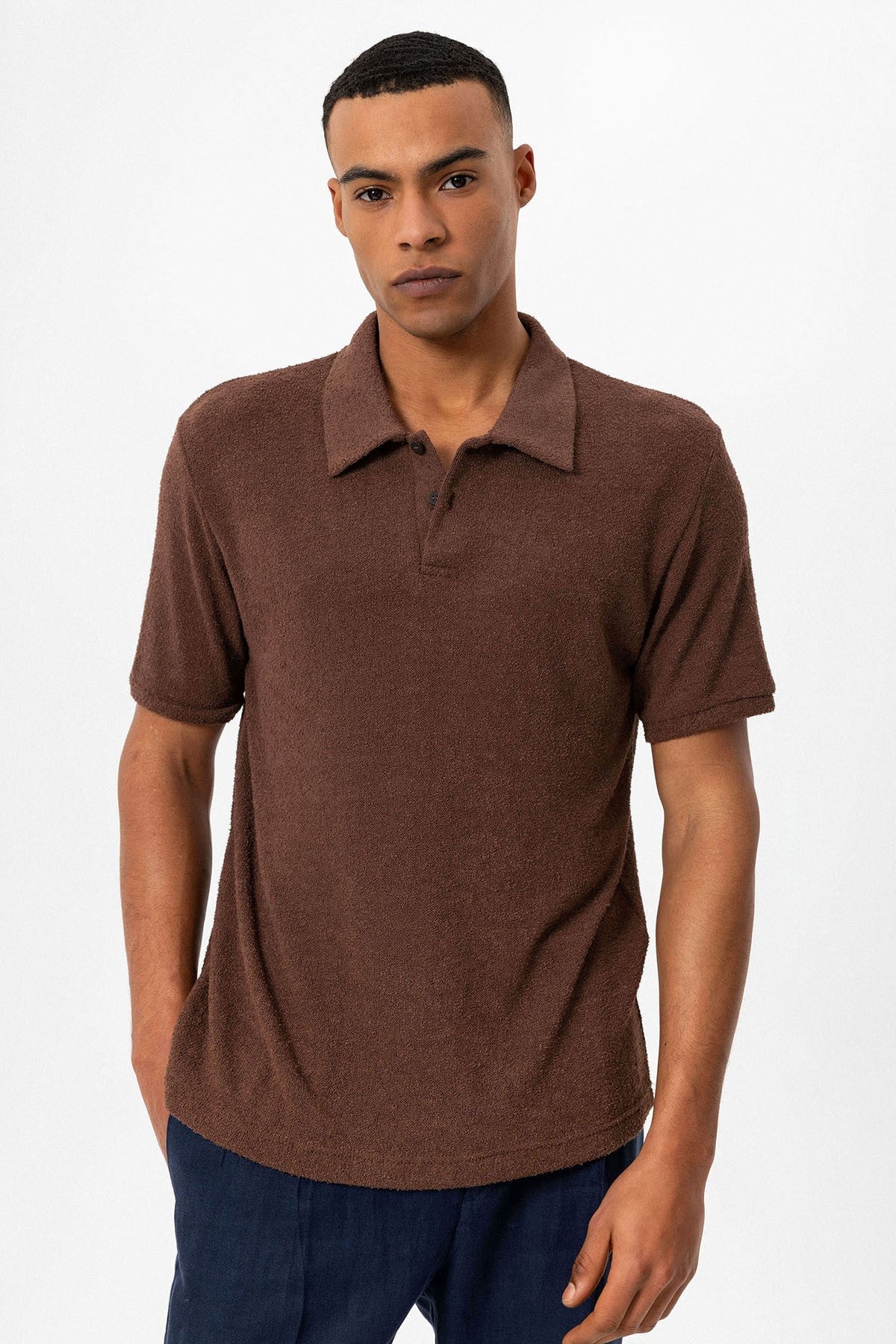 Antioch Polo Yaka Örme Erkek T-Shirt