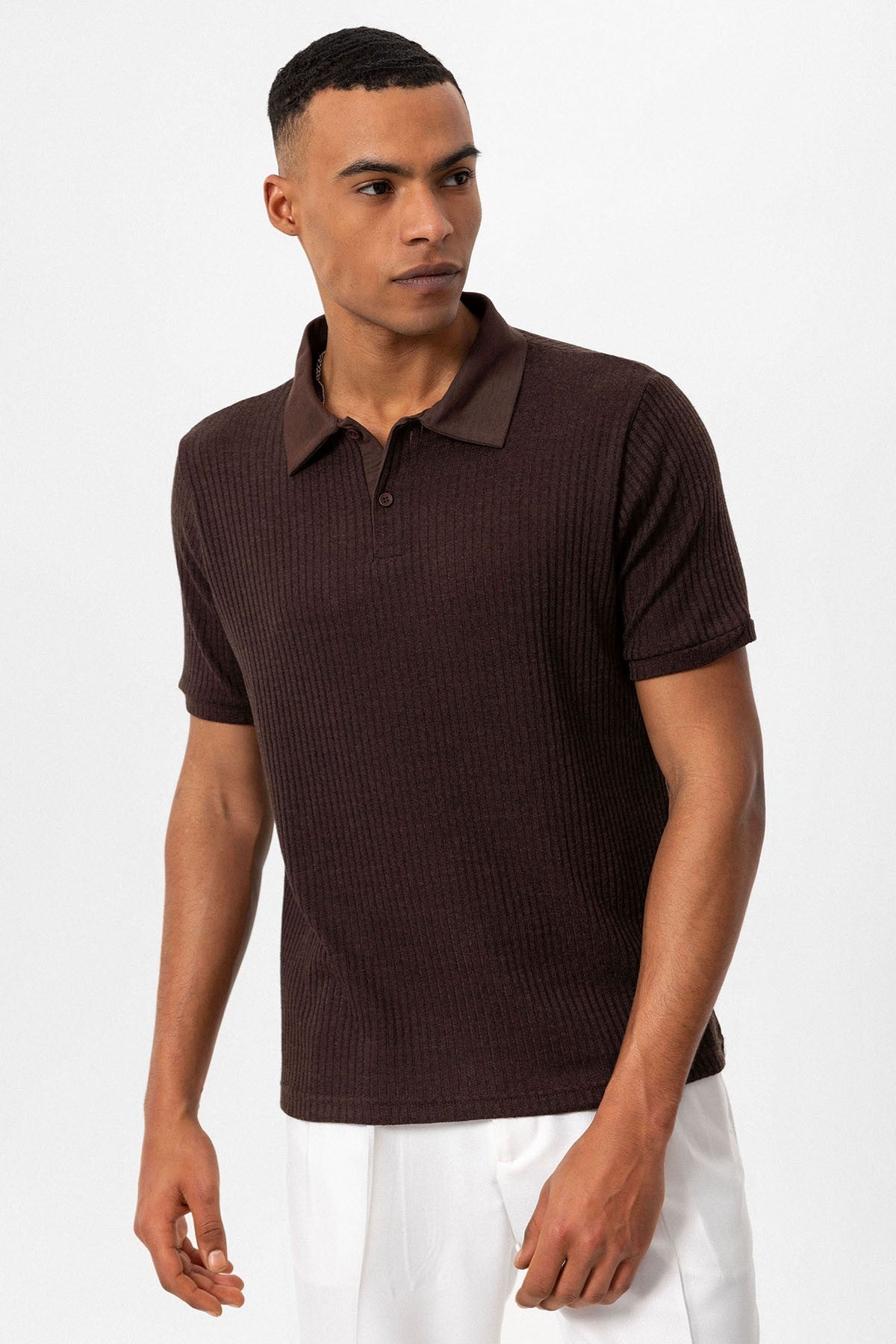 Antioch Slim Fit Polo Yaka Erkek T-Shirt