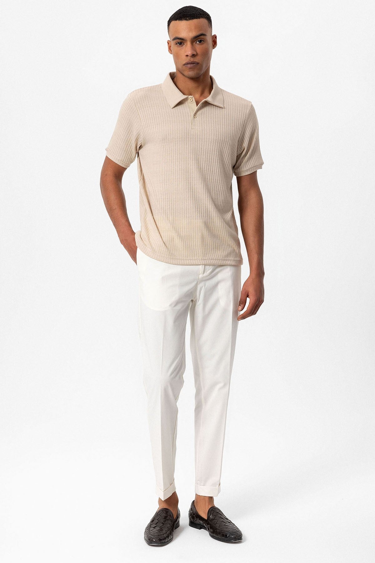 Antioch Slim Fit Polo Yaka Erkek T-Shirt