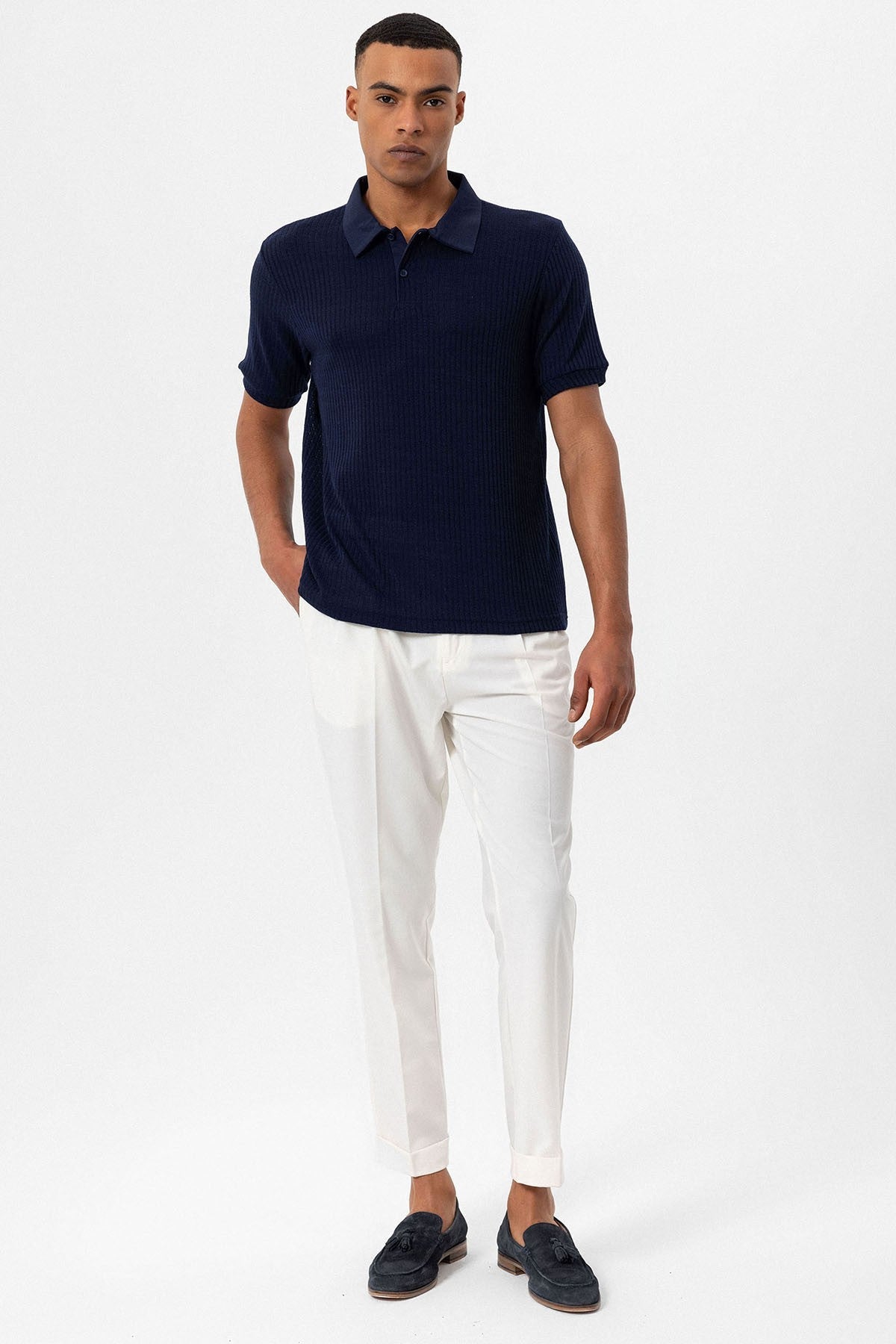 Antioch Slim Fit Polo Yaka Erkek T-Shirt
