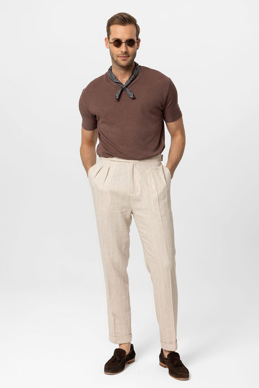 Antioch V Yaka Basic Erkek T-Shirt