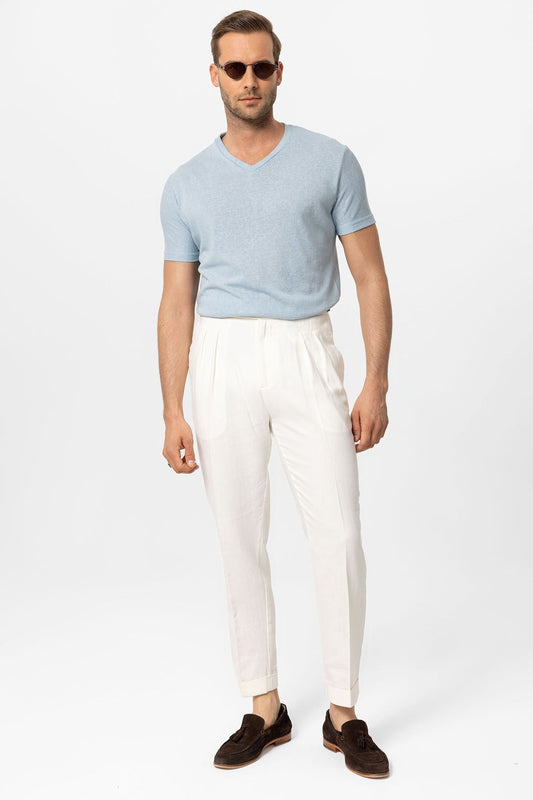 Antioch V Yaka Basic Erkek T-Shirt