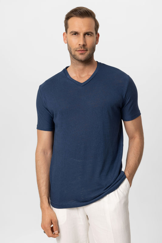 Antioch V Yaka Basic Erkek T-Shirt