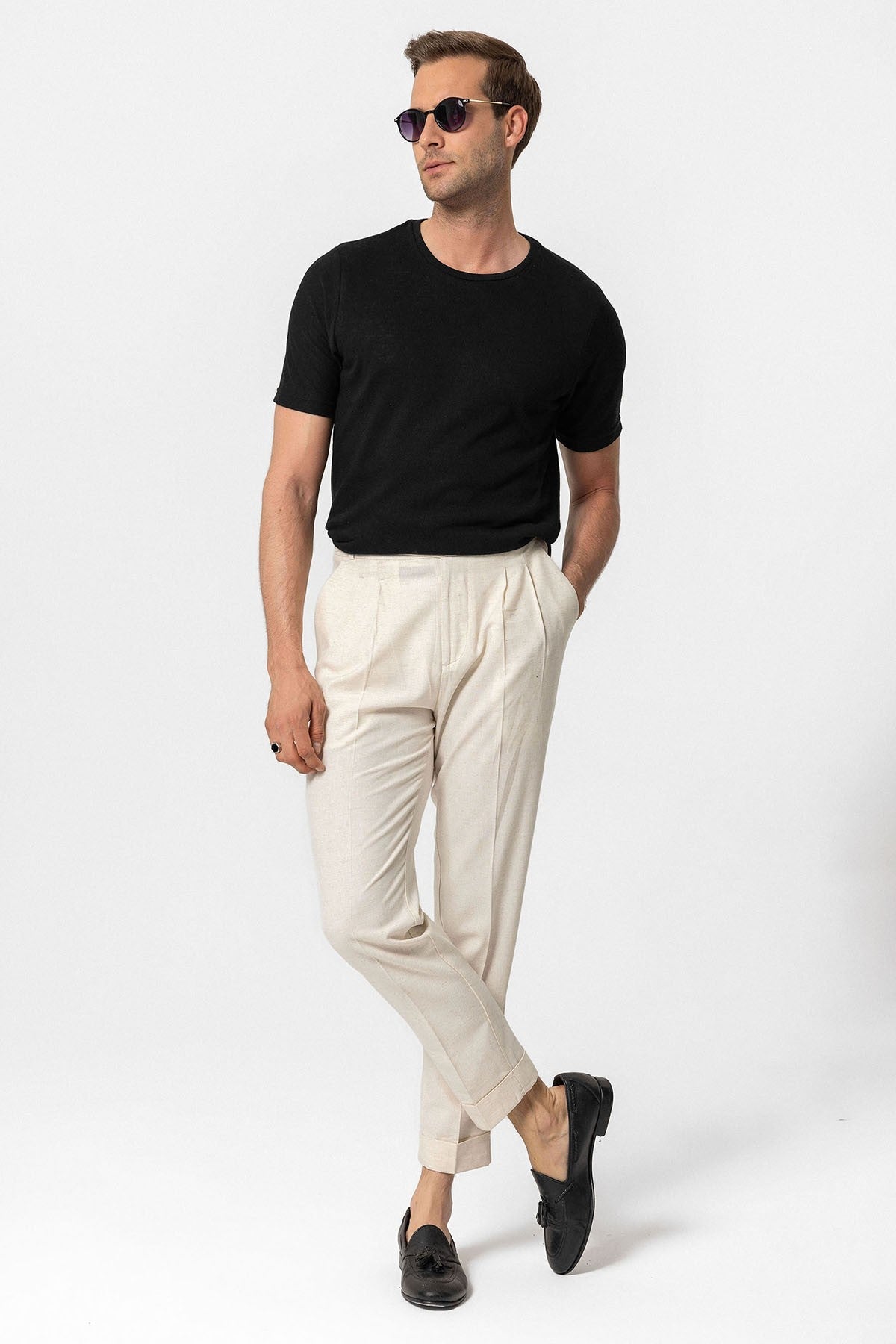 Antioch Basic Bisiklet Yaka Erkek T-Shirt