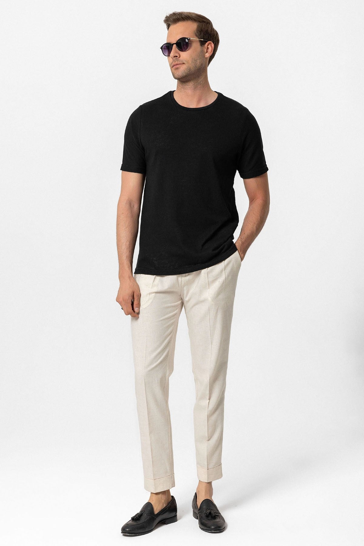 Antioch Basic Bisiklet Yaka Erkek T-Shirt